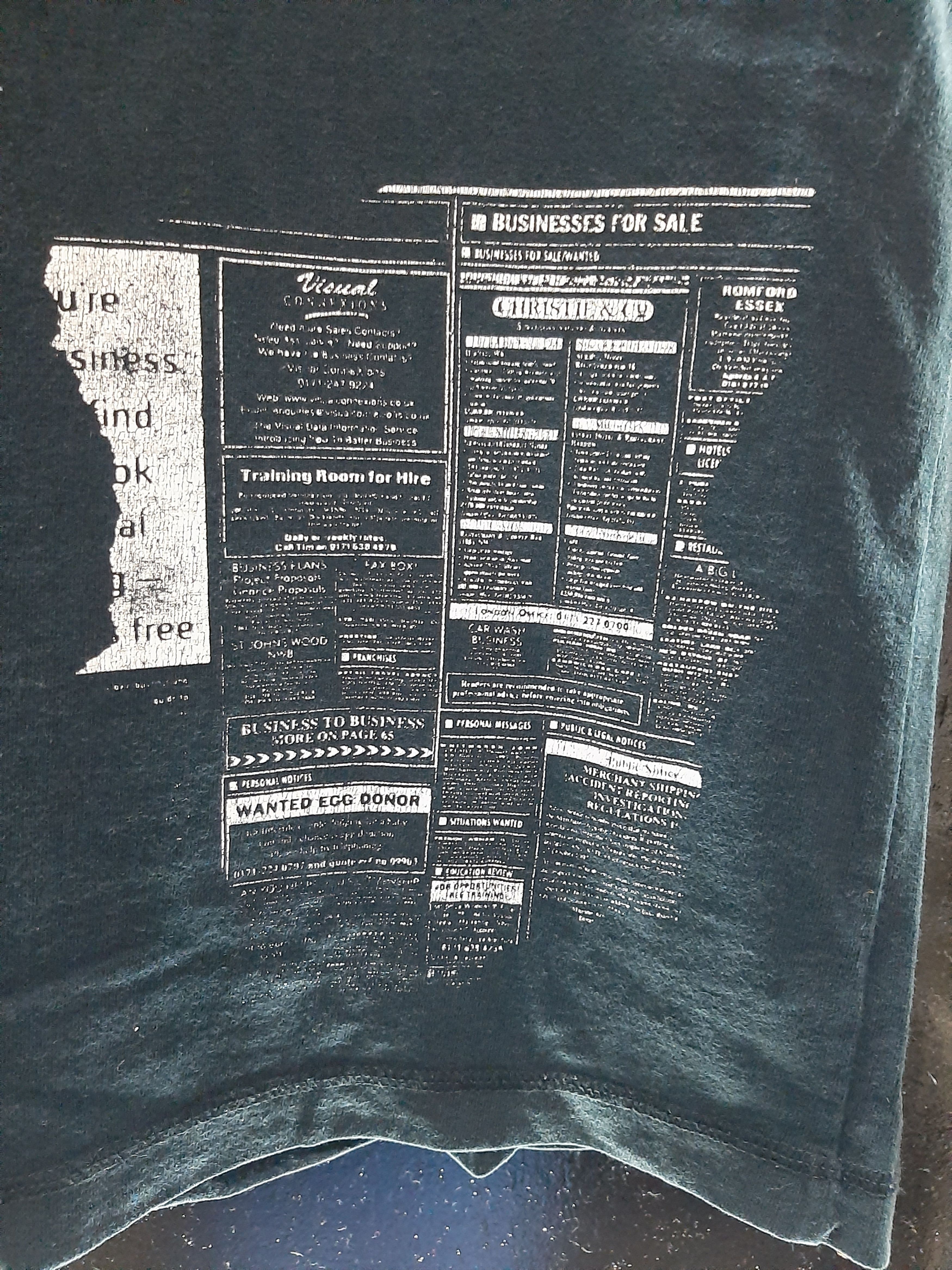 Japanese Brand × Vintage VINTAGE JAPANESE BRAND ART TEE Size US S / EU 44-46 / 1 - 7 Thumbnail