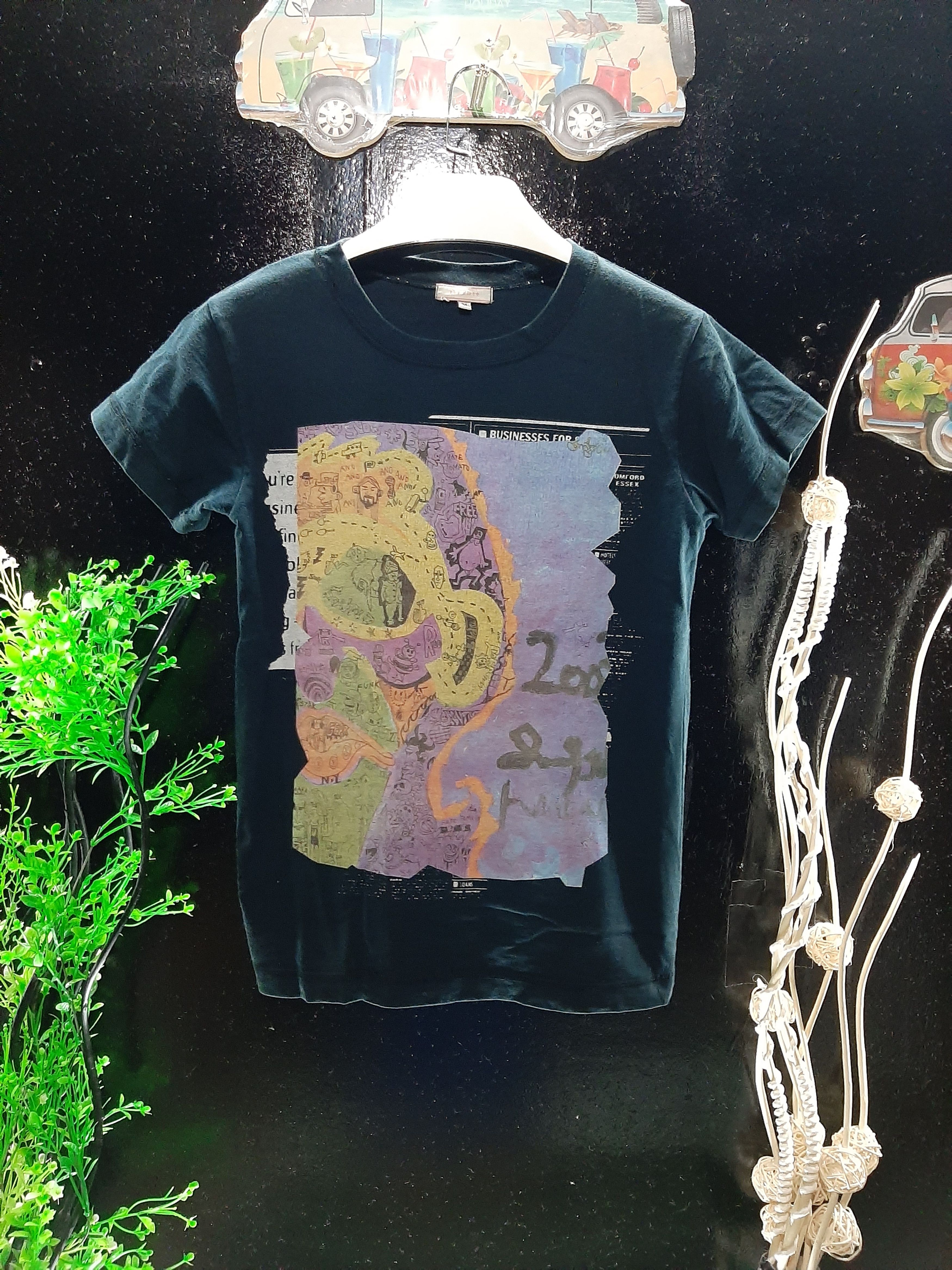 Japanese Brand × Vintage VINTAGE JAPANESE BRAND ART TEE Size US S / EU 44-46 / 1 - 1 Thumbnail