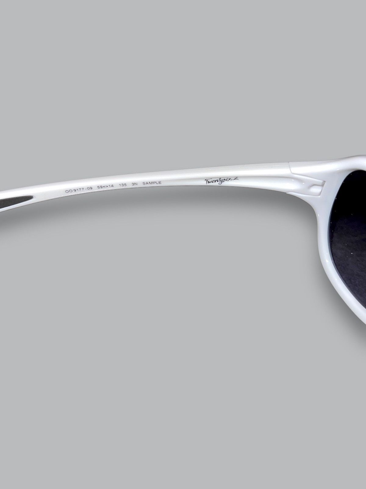 Oakley Oakley OO9177-09 "Twentysix.2" White Black Sunglasses Size ONE SIZE - 12 Thumbnail