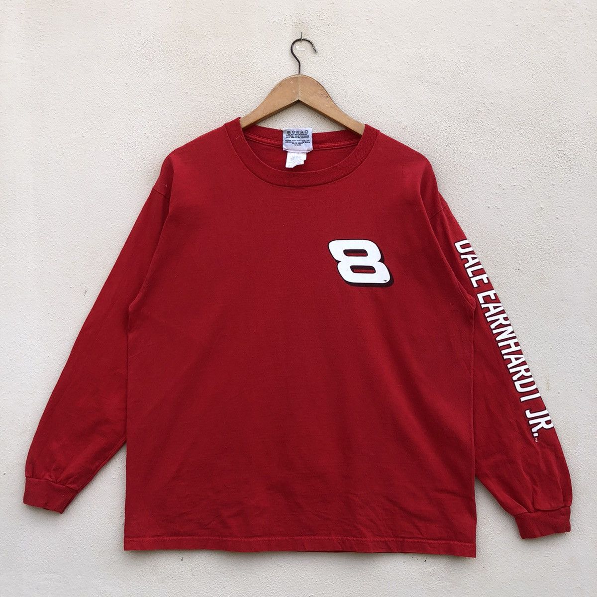 Budweiser × Vintage Vintage BUDWEISER RACING Longsleeve T-shirt Size US L / EU 52-54 / 3 - 3 Thumbnail