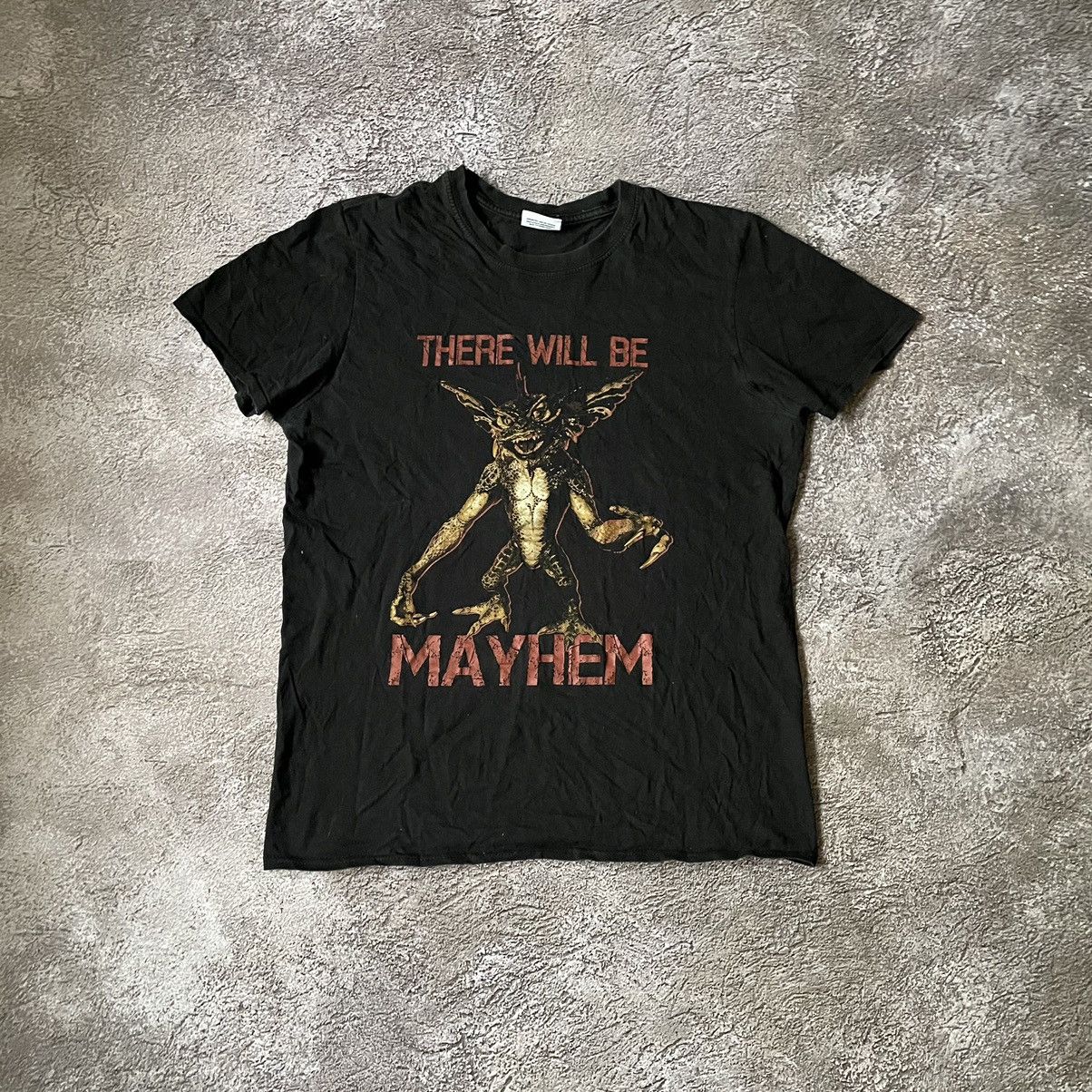Vintage Vintage Y2K Faded Black Graphic Tee Horror Goth Aesthetic M Size US M / EU 48-50 / 2 - 2 Thumbnail