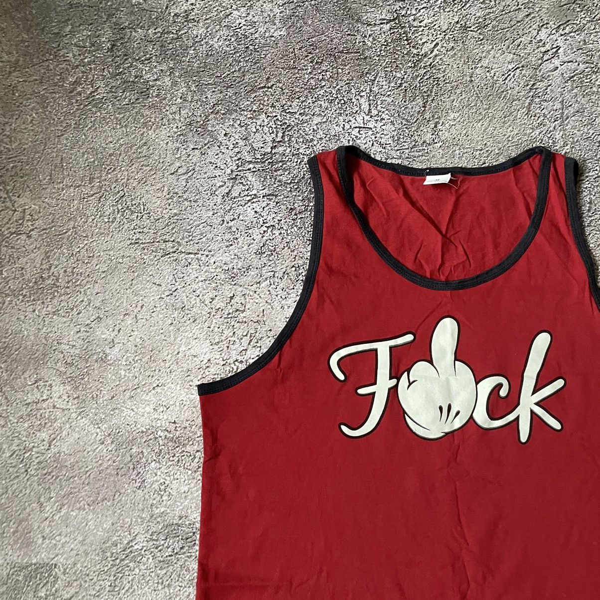 Vintage Vintage Y2K Fuck Middle Finger Graphic Tee Skate Streetwear Size US M / EU 48-50 / 2 - 5 Thumbnail