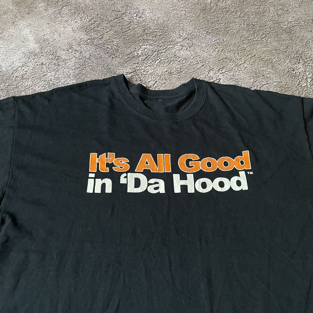 Vintage Vintage Y2K Graphic Tee All Da Hood Slogan Streetwear XL Size US XL / EU 56 / 4 - 5 Thumbnail