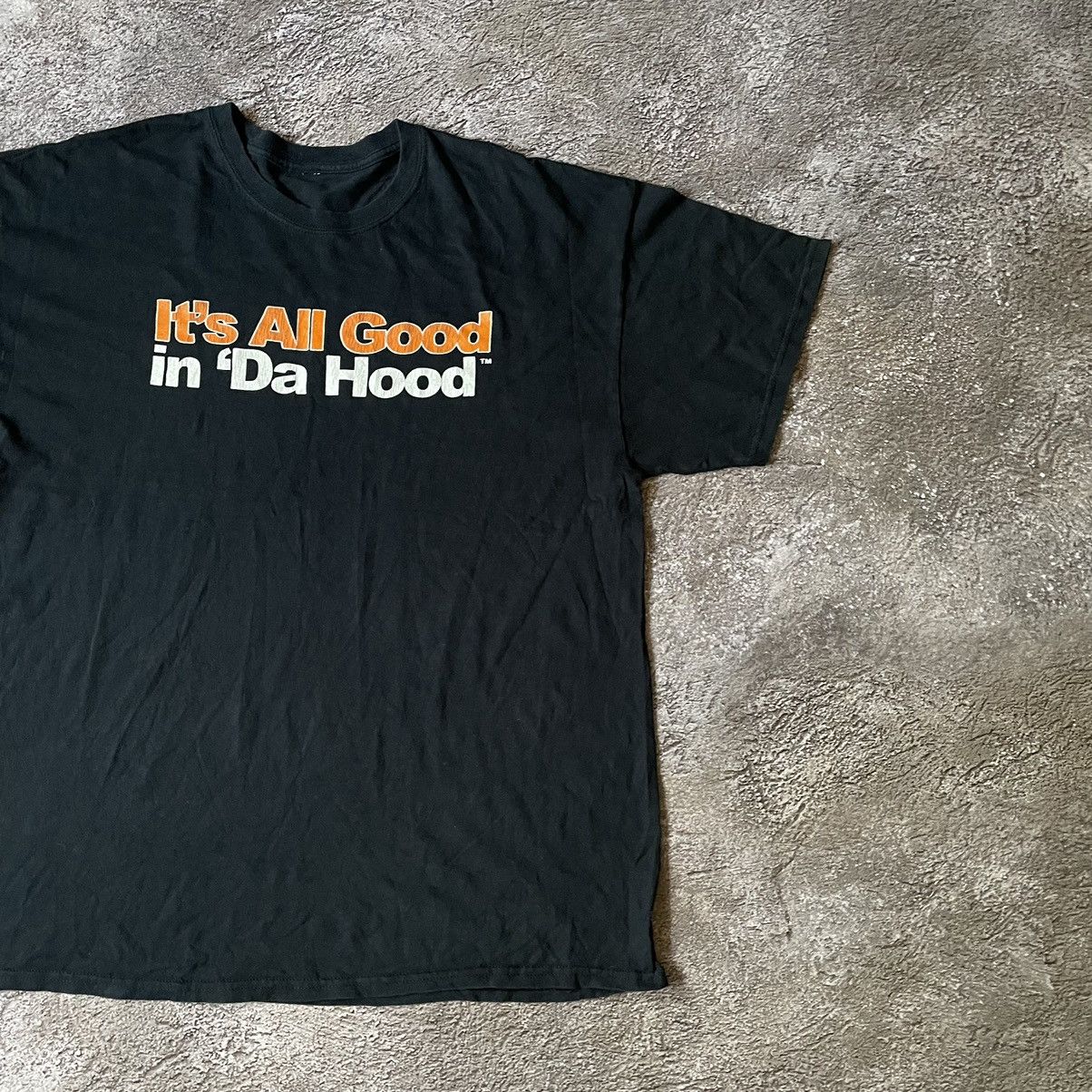 Vintage Vintage Y2K Graphic Tee All Da Hood Slogan Streetwear XL Size US XL / EU 56 / 4 - 2 Thumbnail