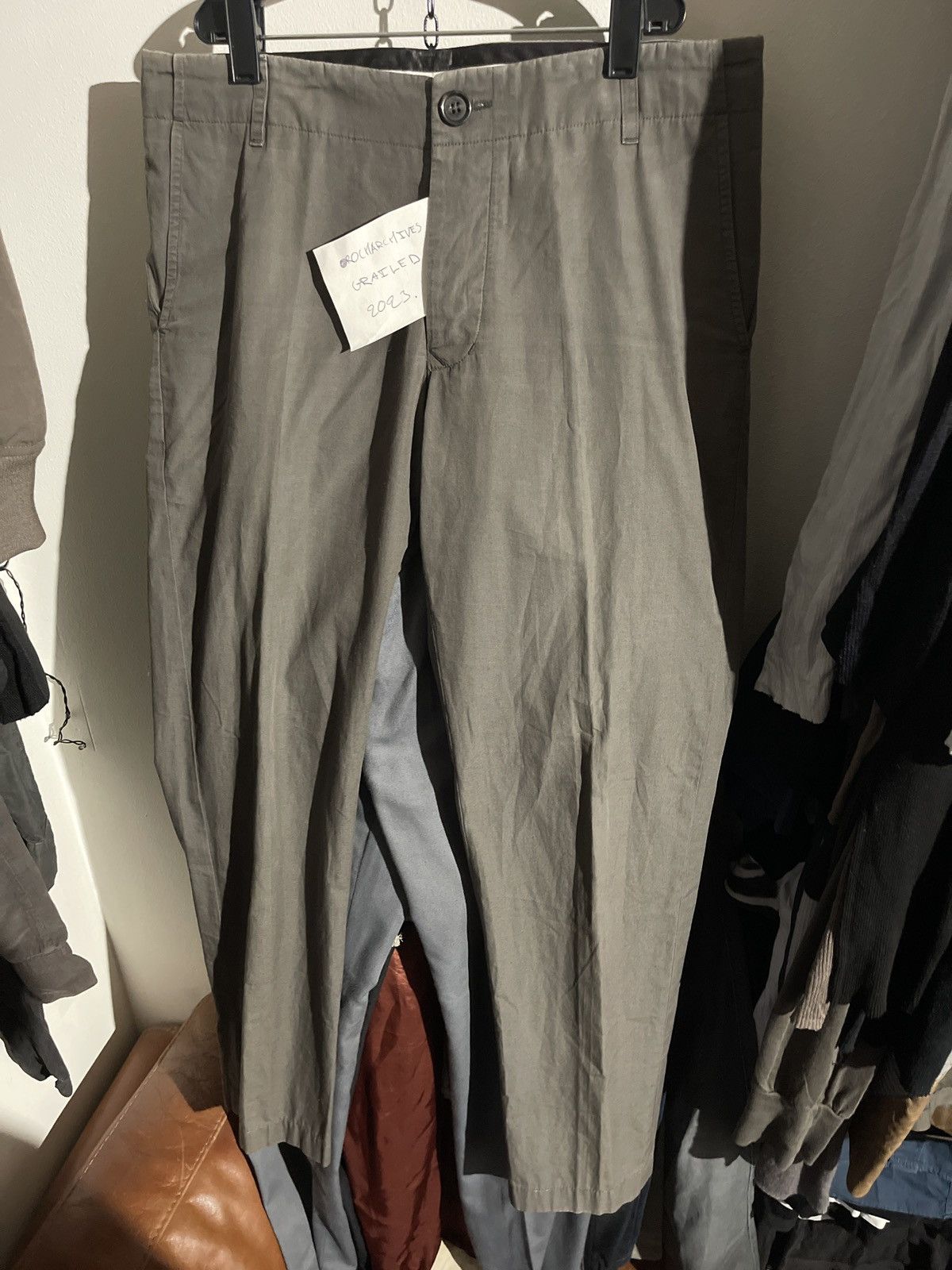 Rick Owens × Rick Owens Drkshdw Rick Owens Mainline Trousers Size US 29 - 12 Thumbnail
