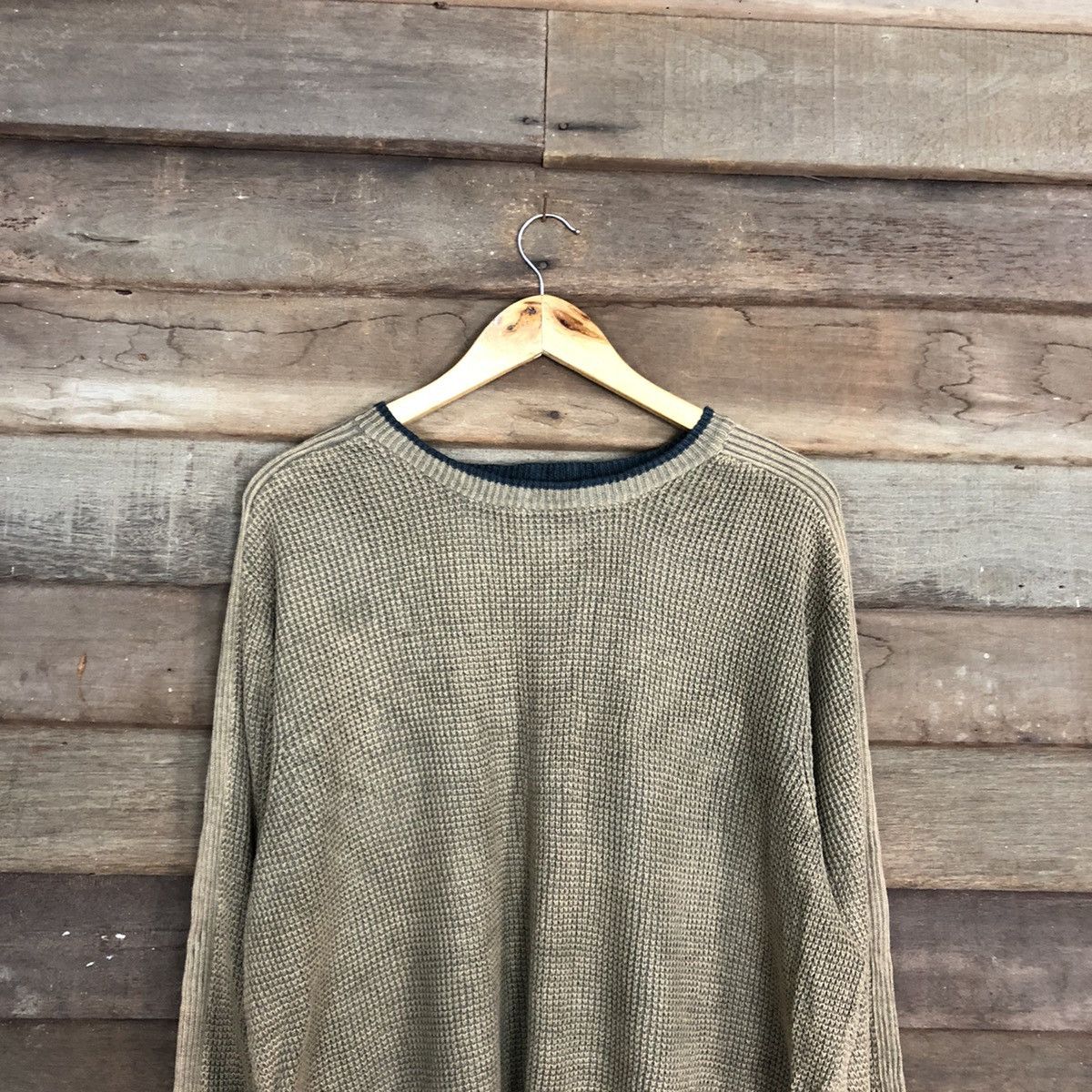 Faded Glory The Territory A Head faded Brown vintage Knitwear #157B Size US L / EU 52-54 / 3 - 2 Thumbnail