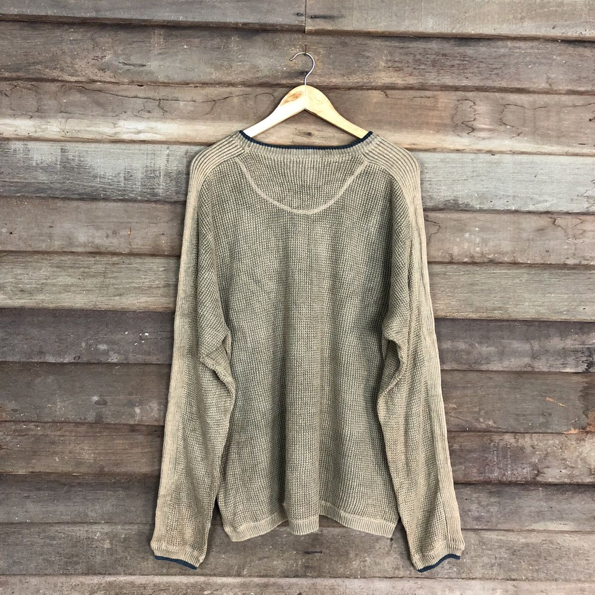 Faded Glory The Territory A Head faded Brown vintage Knitwear #157B Size US L / EU 52-54 / 3 - 12 Thumbnail