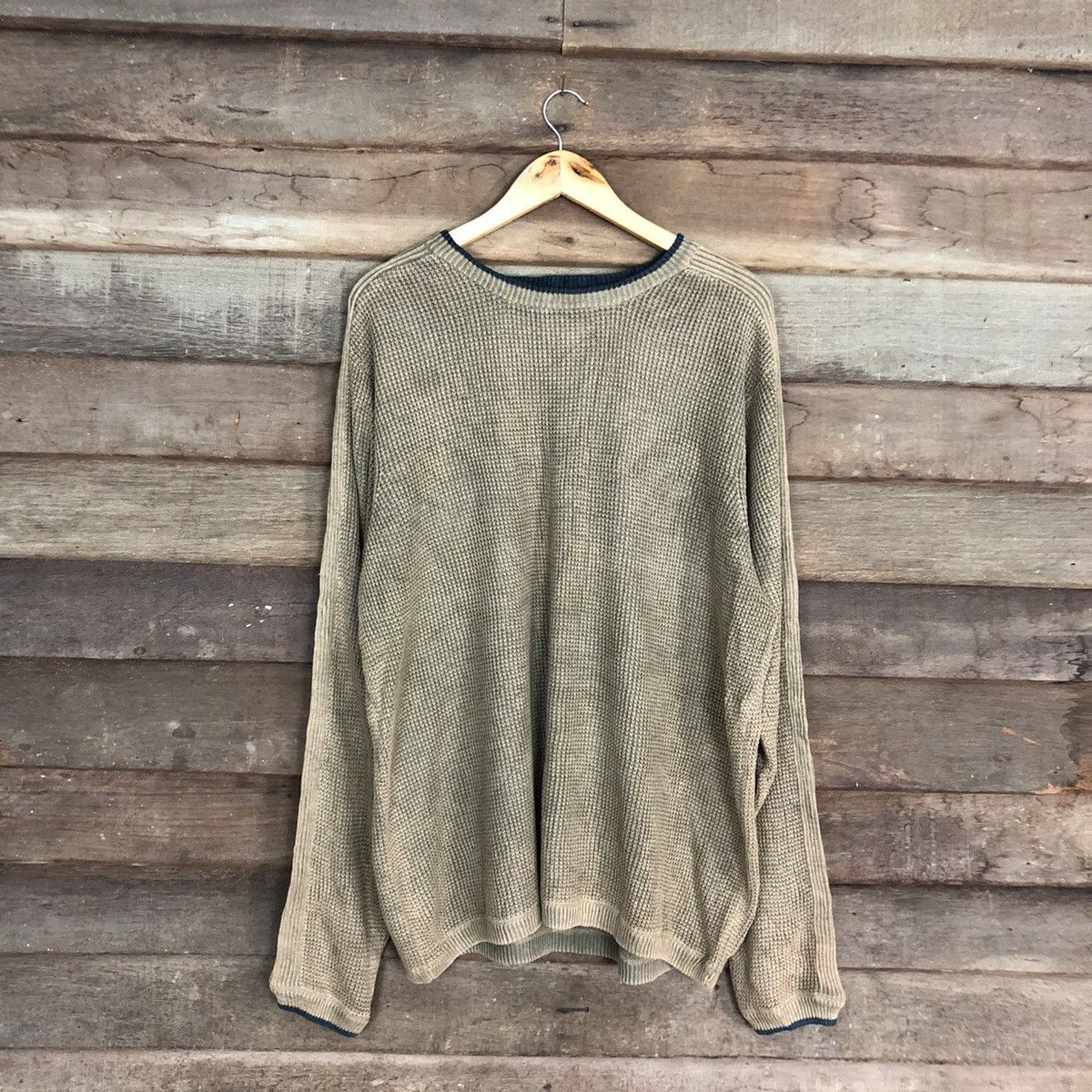 Faded Glory The Territory A Head faded Brown vintage Knitwear #157B Size US L / EU 52-54 / 3 - 1 Thumbnail