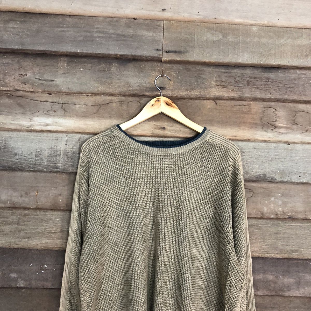 Faded Glory The Territory A Head faded Brown vintage Knitwear #157B Size US L / EU 52-54 / 3 - 9 Thumbnail