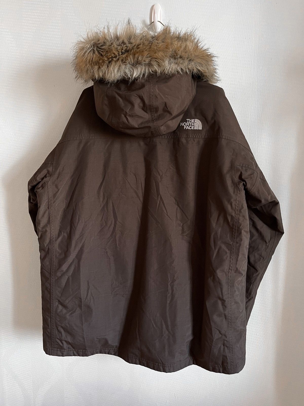 The North Face The North Face Brown Puffer Jacket Size US XL / EU 56 / 4 - 2 Thumbnail