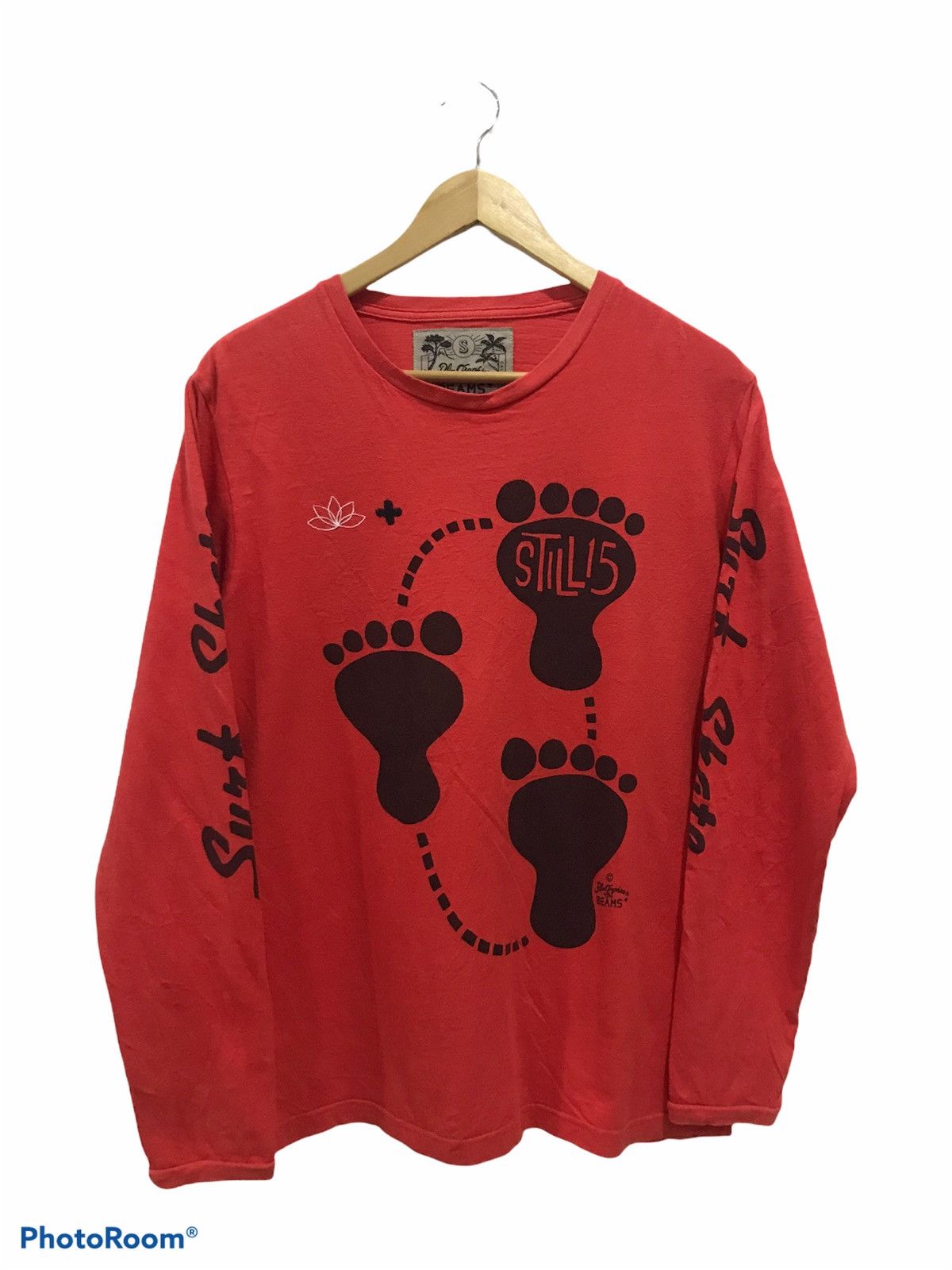 Beams Plus Beams Plus + Surf Skate Long Sleeve Tshirt Size US M / EU 48-50 / 2 - 1 Thumbnail