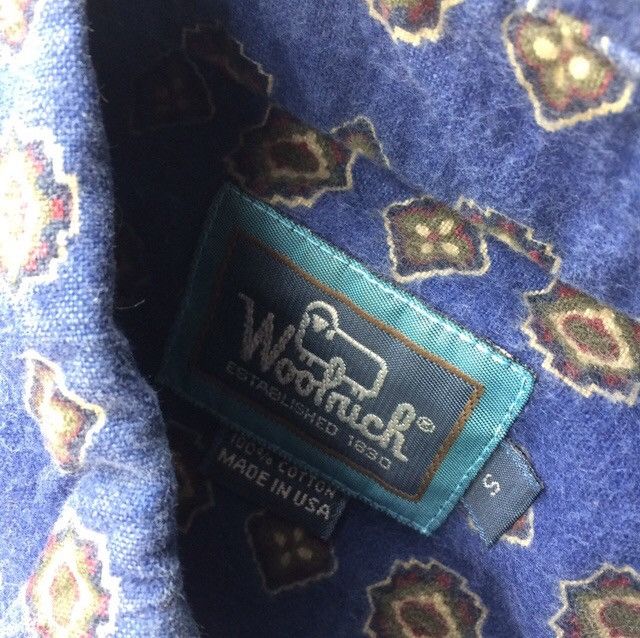 Woolrich Woolen Mills Woolrich Oversize Fullprint Shirt Button Up Size US S / EU 44-46 / 1 - 3 Thumbnail