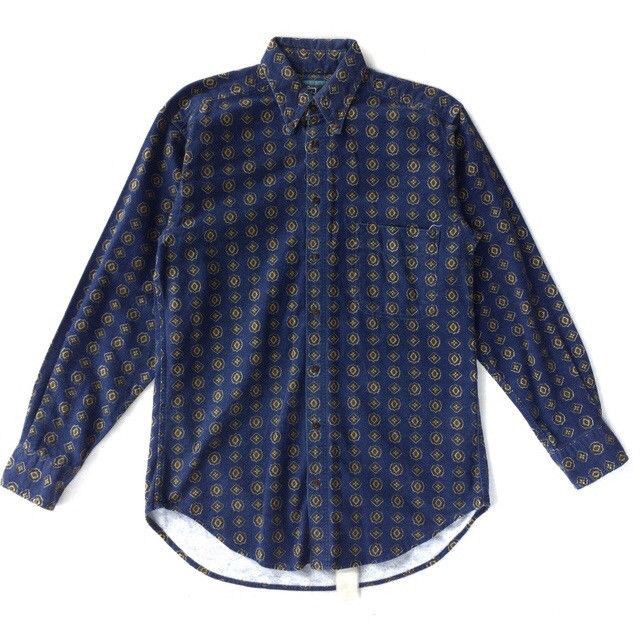 Woolrich Woolen Mills Woolrich Oversize Fullprint Shirt Button Up Size US S / EU 44-46 / 1 - 1 Thumbnail
