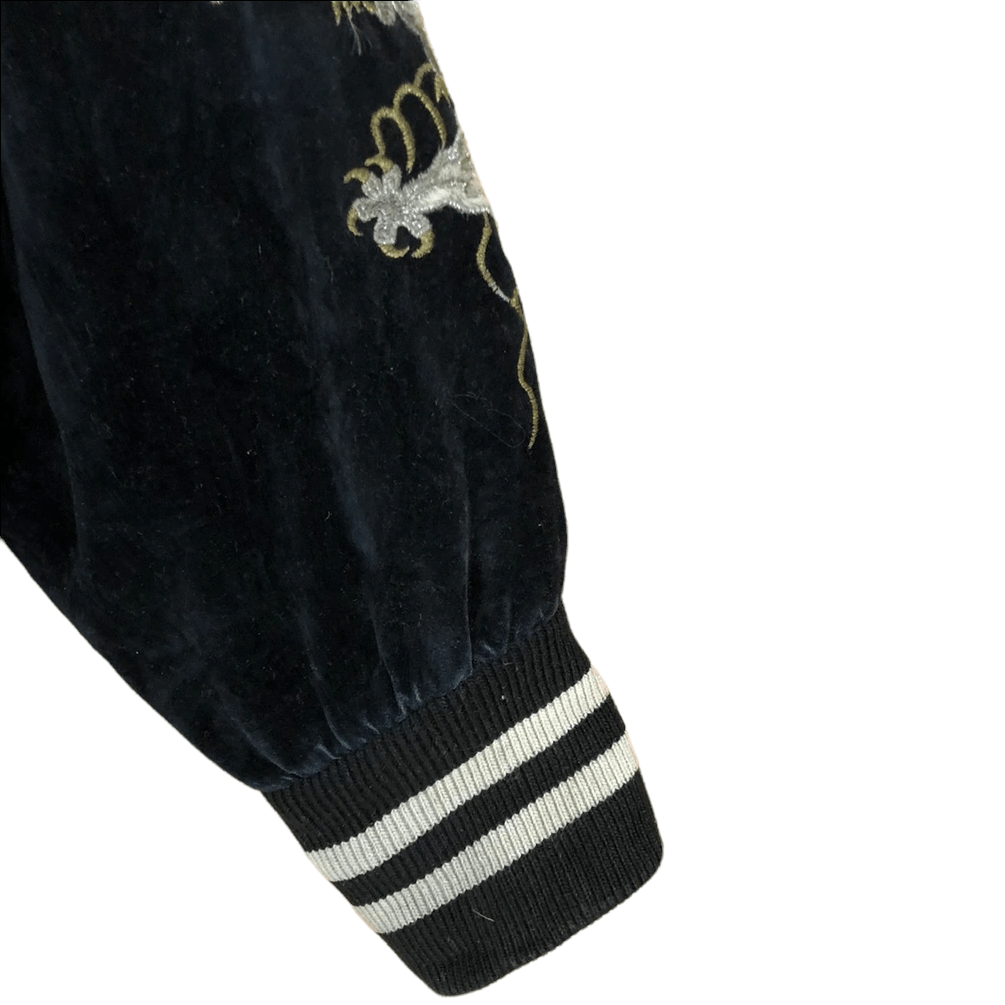 Japanese Brand × Vintage Vintage London F.B. Velvet Sukajan Souvenir Jacket Size US M / EU 48-50 / 2 - 4 Thumbnail