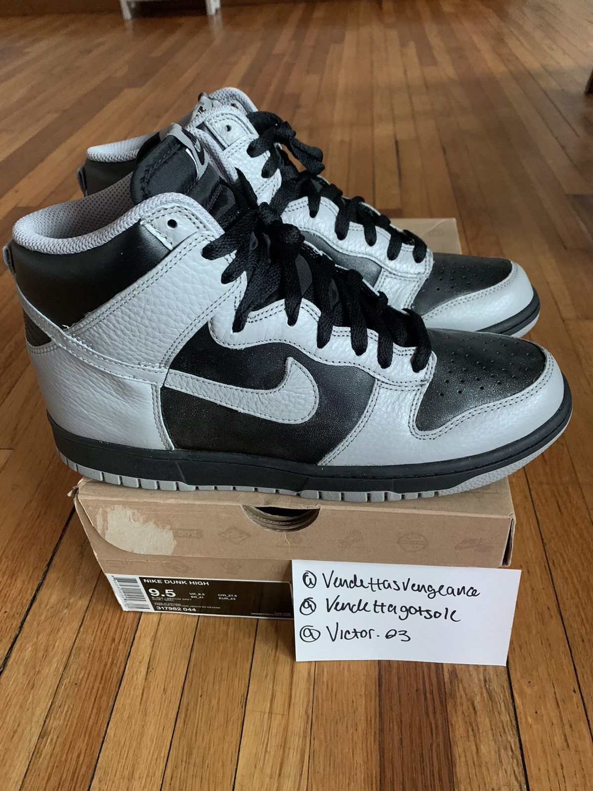 Nike × Vintage Nike Dunk High Reverse Shadow 2.0 Vintage 2011 NEW US9.5 Size US 9.5 / EU 42-43 - 1 Thumbnail