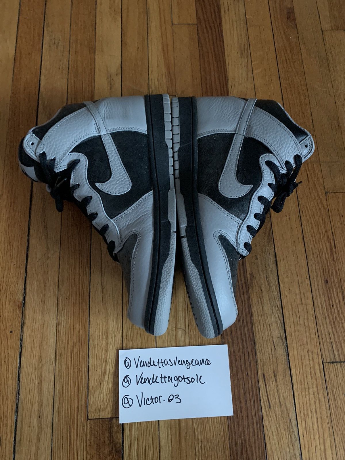 Nike × Vintage Nike Dunk High Reverse Shadow 2.0 Vintage 2011 NEW US9.5 Size US 9.5 / EU 42-43 - 4 Thumbnail