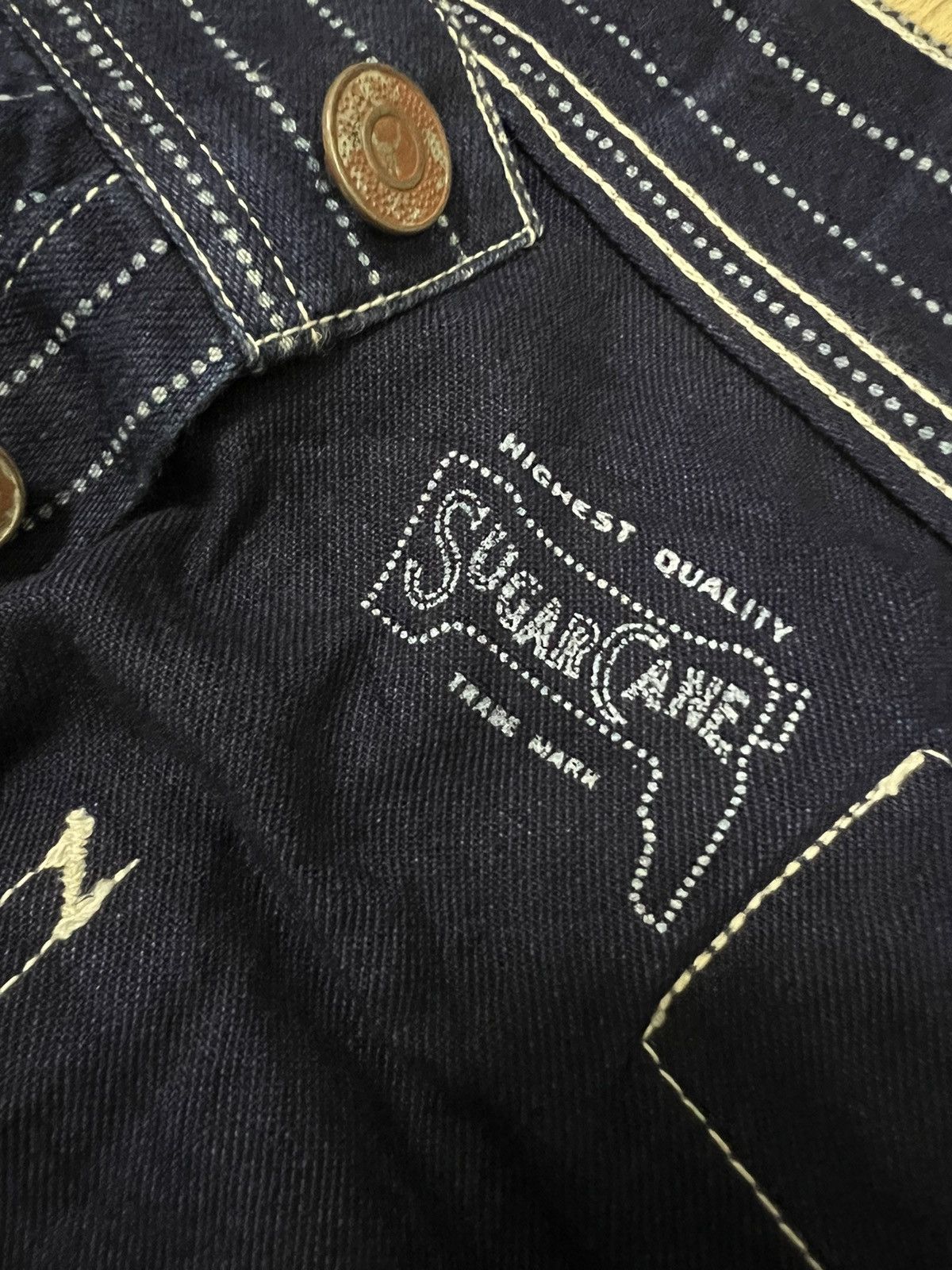 Buzz Rickson's GRAIL🔥OG Sugar Cane 🇯🇵 Worker Wabash Denim Size US 29 - 7 Thumbnail