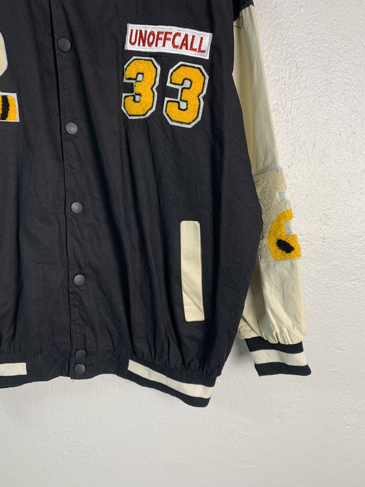 Japanese Brand Hook Unoffcall 33 Varsity Jacket Size US L / EU 52-54 / 3 - 2 Thumbnail