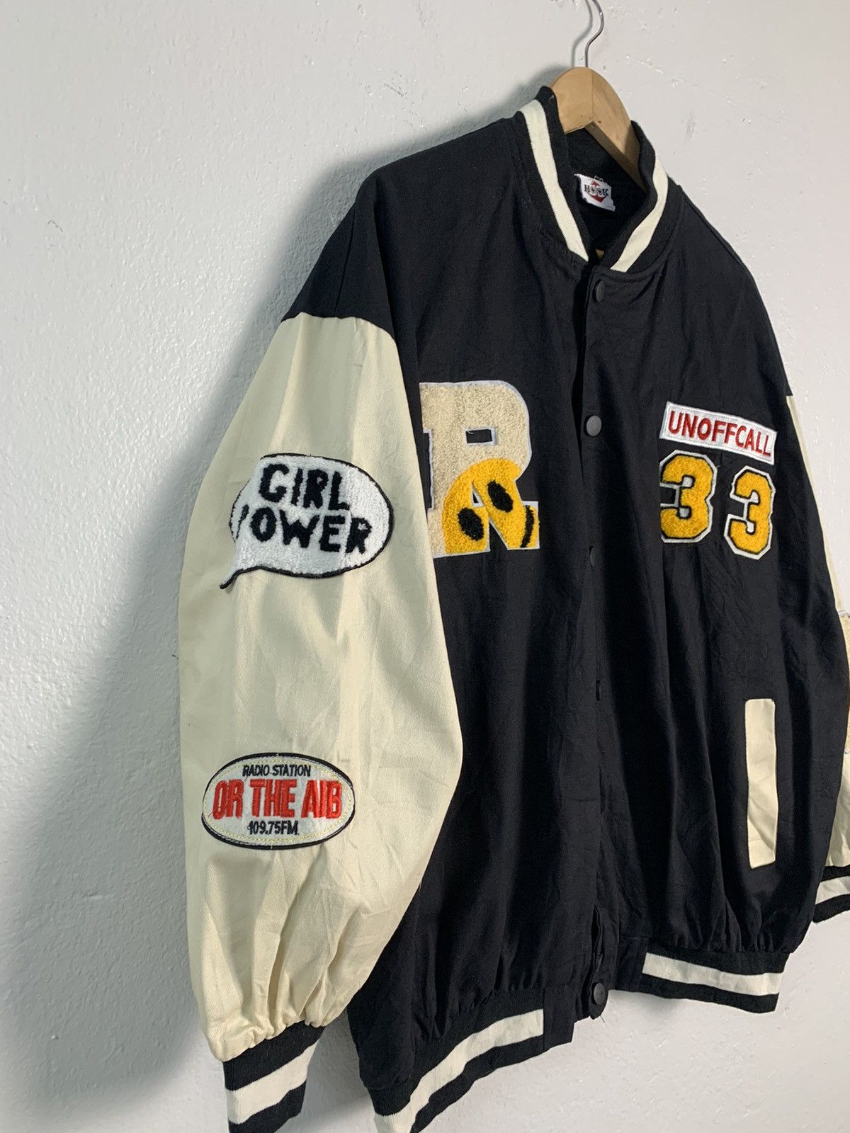Japanese Brand Hook Unoffcall 33 Varsity Jacket Size US L / EU 52-54 / 3 - 6 Thumbnail