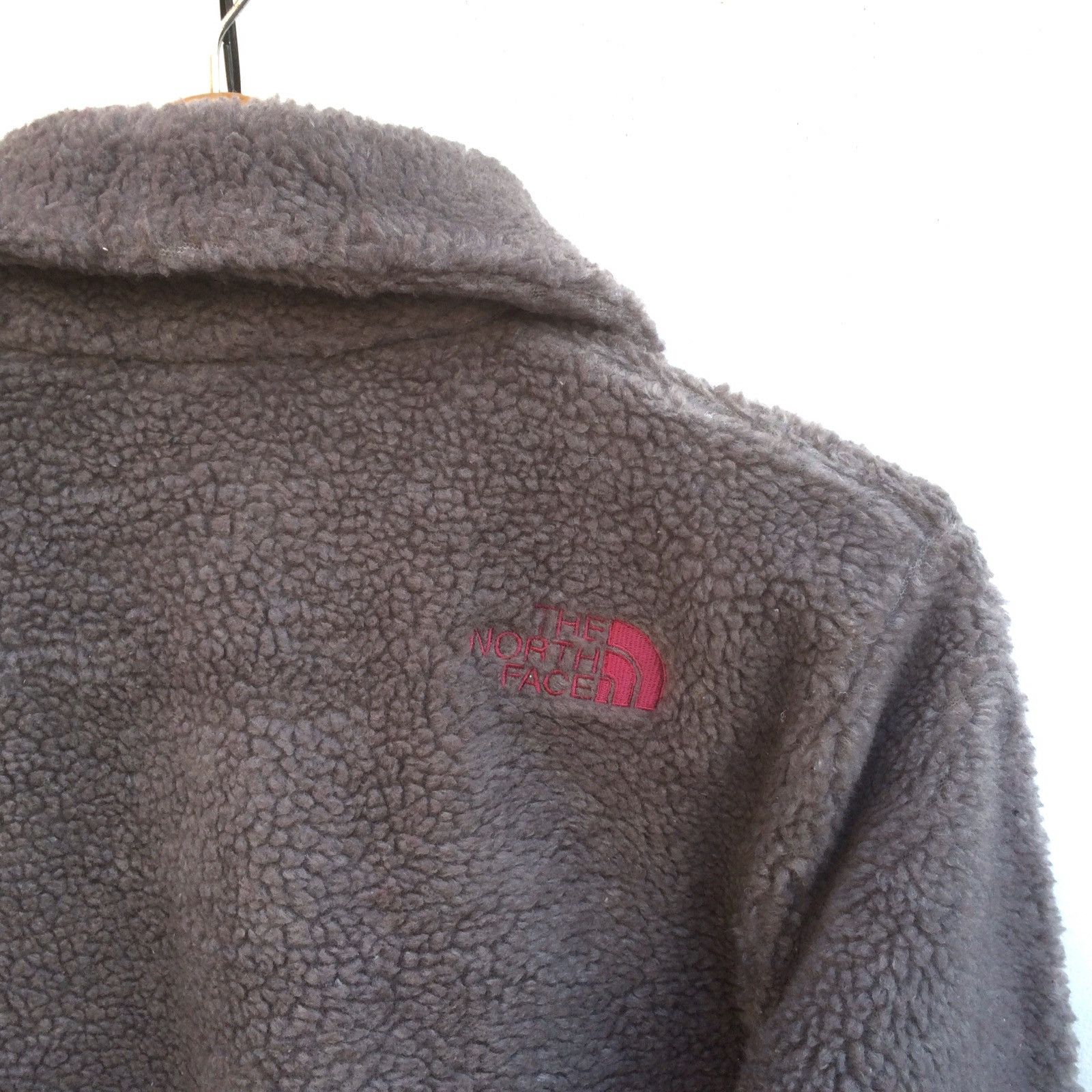 The North Face TNF Trademark Logo Two Tones Fleece Zipper Jacket Size US S / EU 44-46 / 1 - 7 Thumbnail
