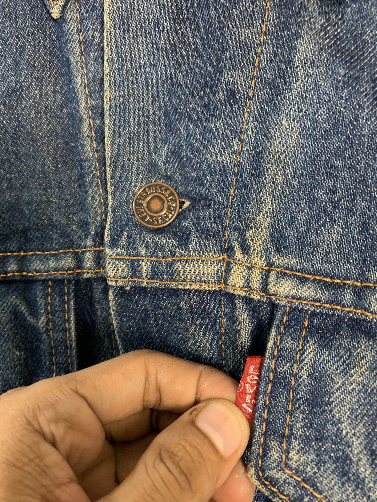 Levi's Levis Denim Jacket Size US S / EU 44-46 / 1 - 5 Thumbnail