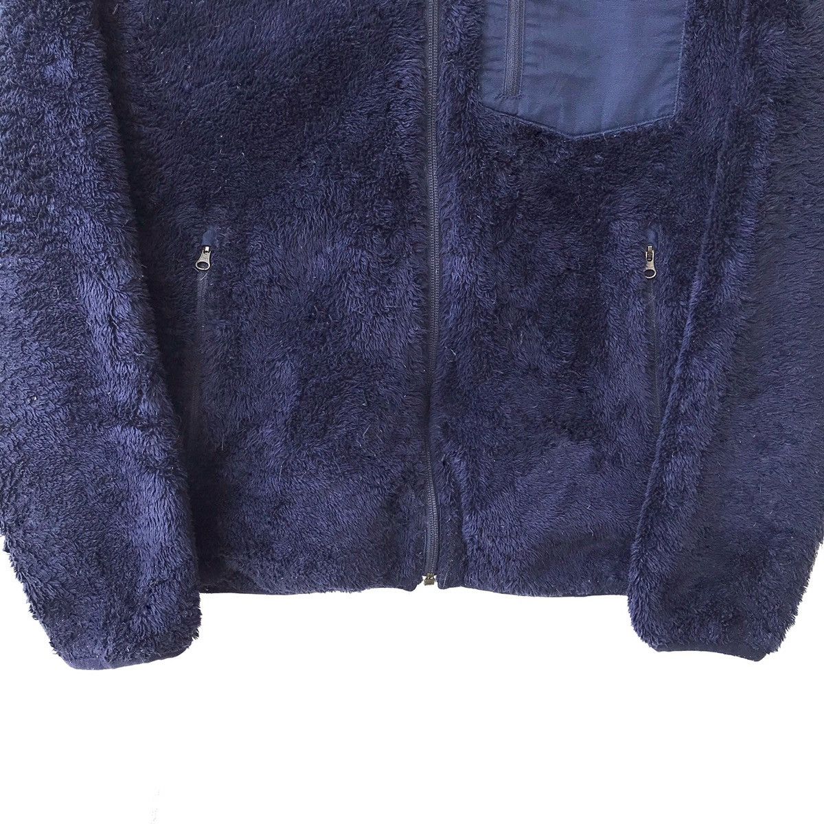 Japanese Brand Japan Retro X Fleece Deep Pile Sweater Jacket Size US L / EU 52-54 / 3 - 4 Thumbnail