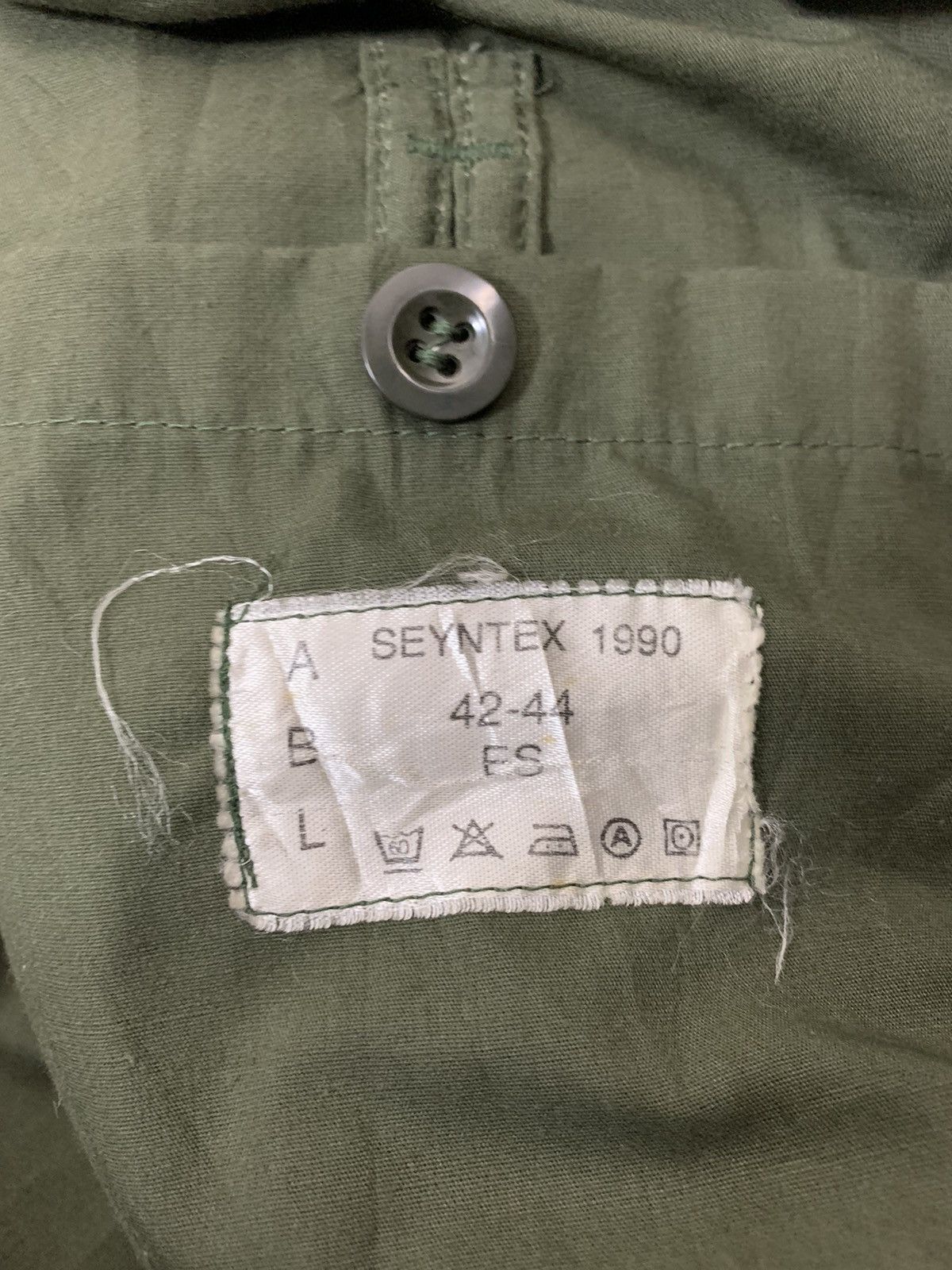 Vintage Vintage Seyntex 1990 Military Parka Jacket Size US M / EU 48-50 / 2 - 6 Thumbnail