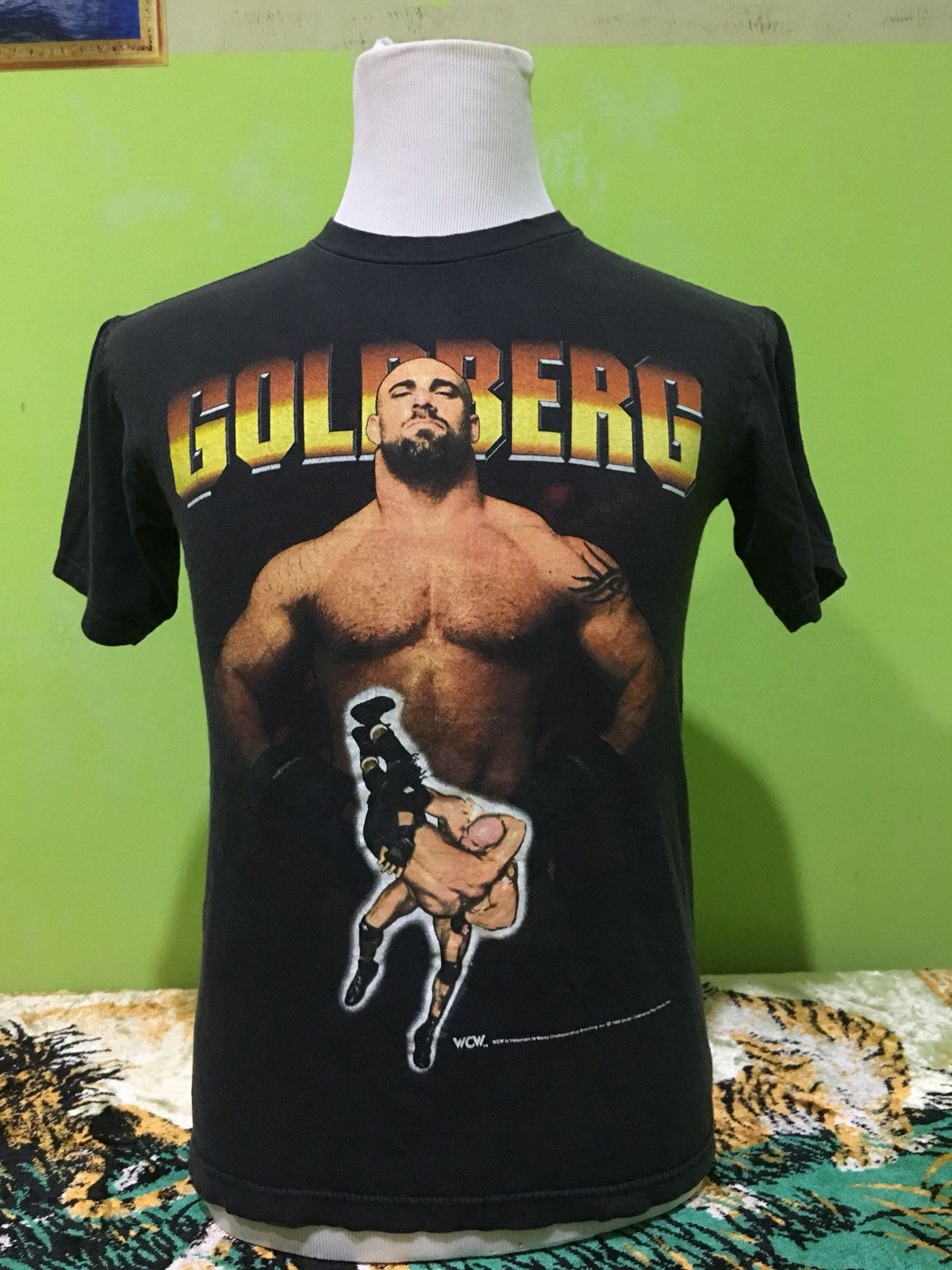 Vintage × WCW/nWo × WWF Vintage Goldberg WHO'S NEXT Stone cold wrestling T shirt Size US M / EU 48-50 / 2 - 3 Thumbnail