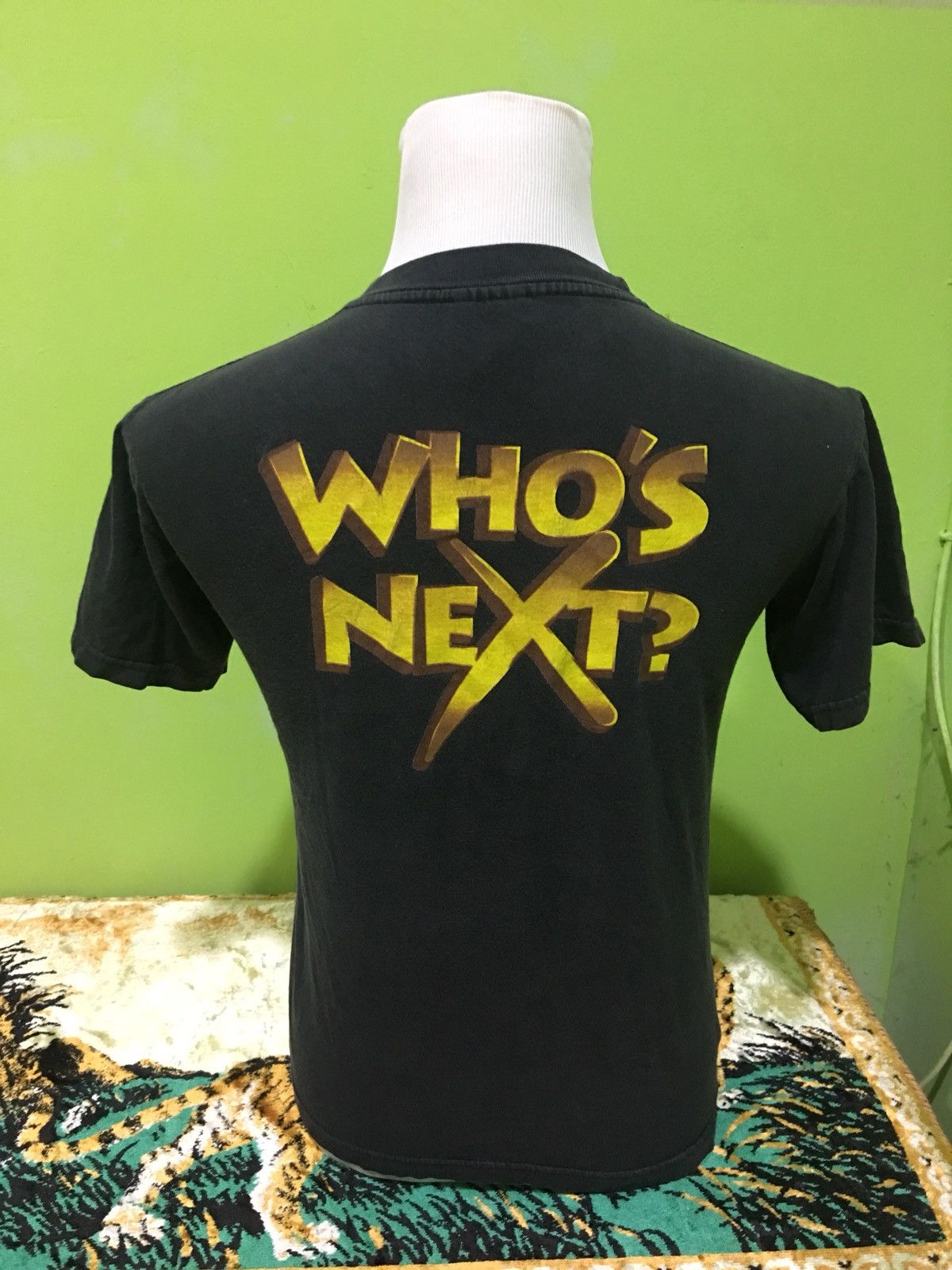 Vintage × WCW/nWo × WWF Vintage Goldberg WHO'S NEXT Stone cold wrestling T shirt Size US M / EU 48-50 / 2 - 4 Thumbnail