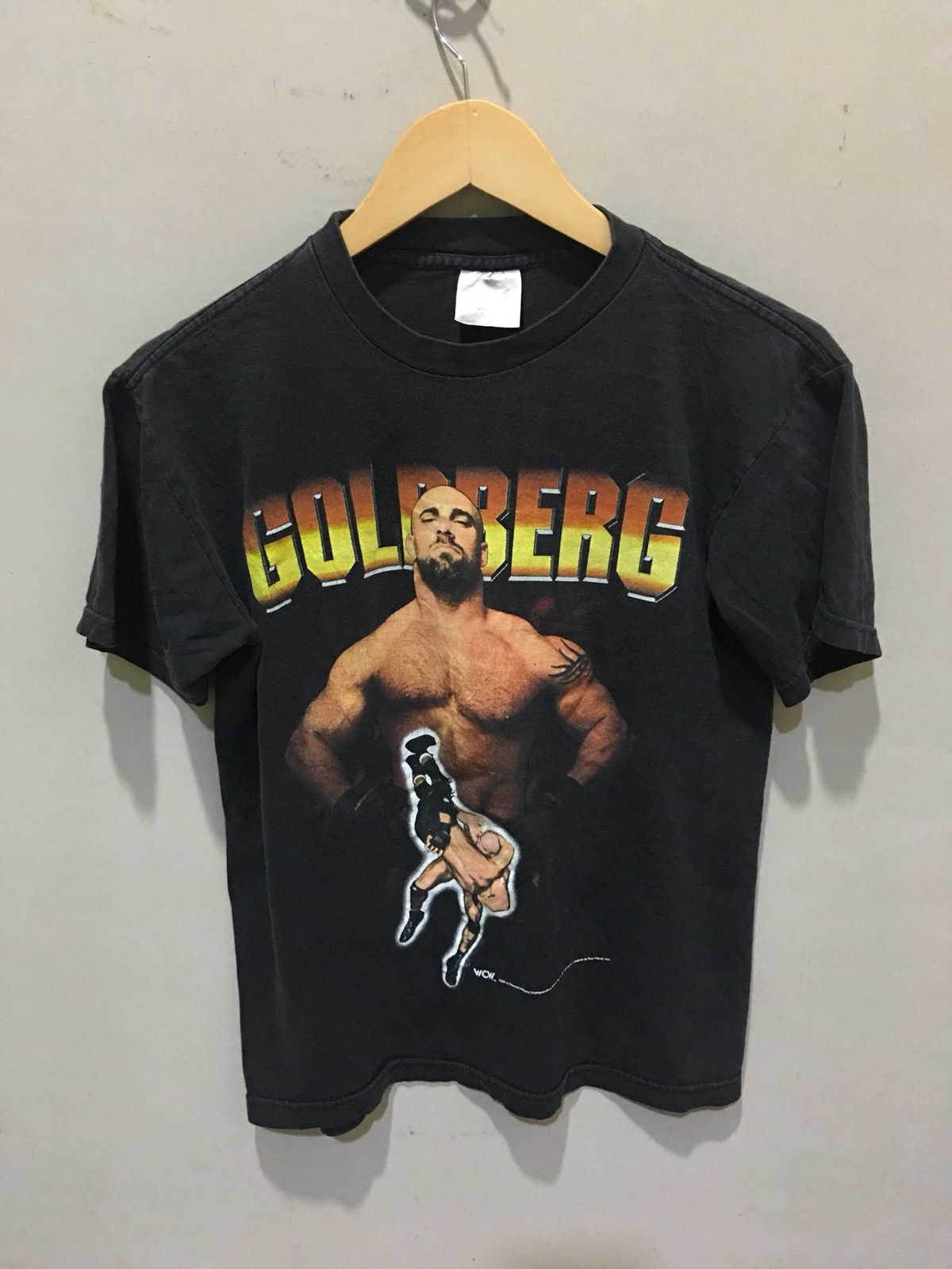Vintage × WCW/nWo × WWF Vintage Goldberg WHO'S NEXT Stone cold wrestling T shirt Size US M / EU 48-50 / 2 - 1 Thumbnail
