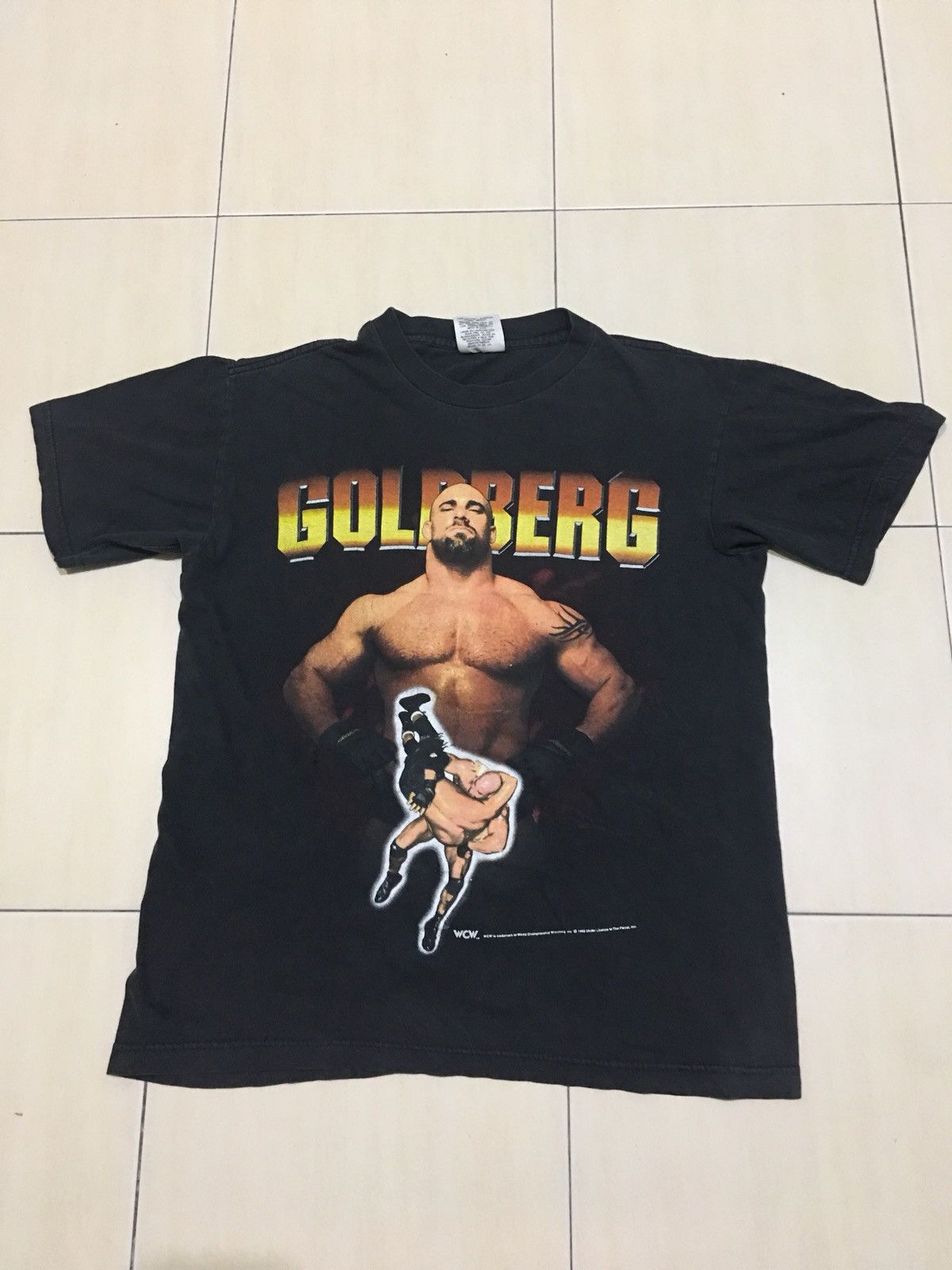 Vintage × WCW/nWo × WWF Vintage Goldberg WHO'S NEXT Stone cold wrestling T shirt Size US M / EU 48-50 / 2 - 8 Thumbnail