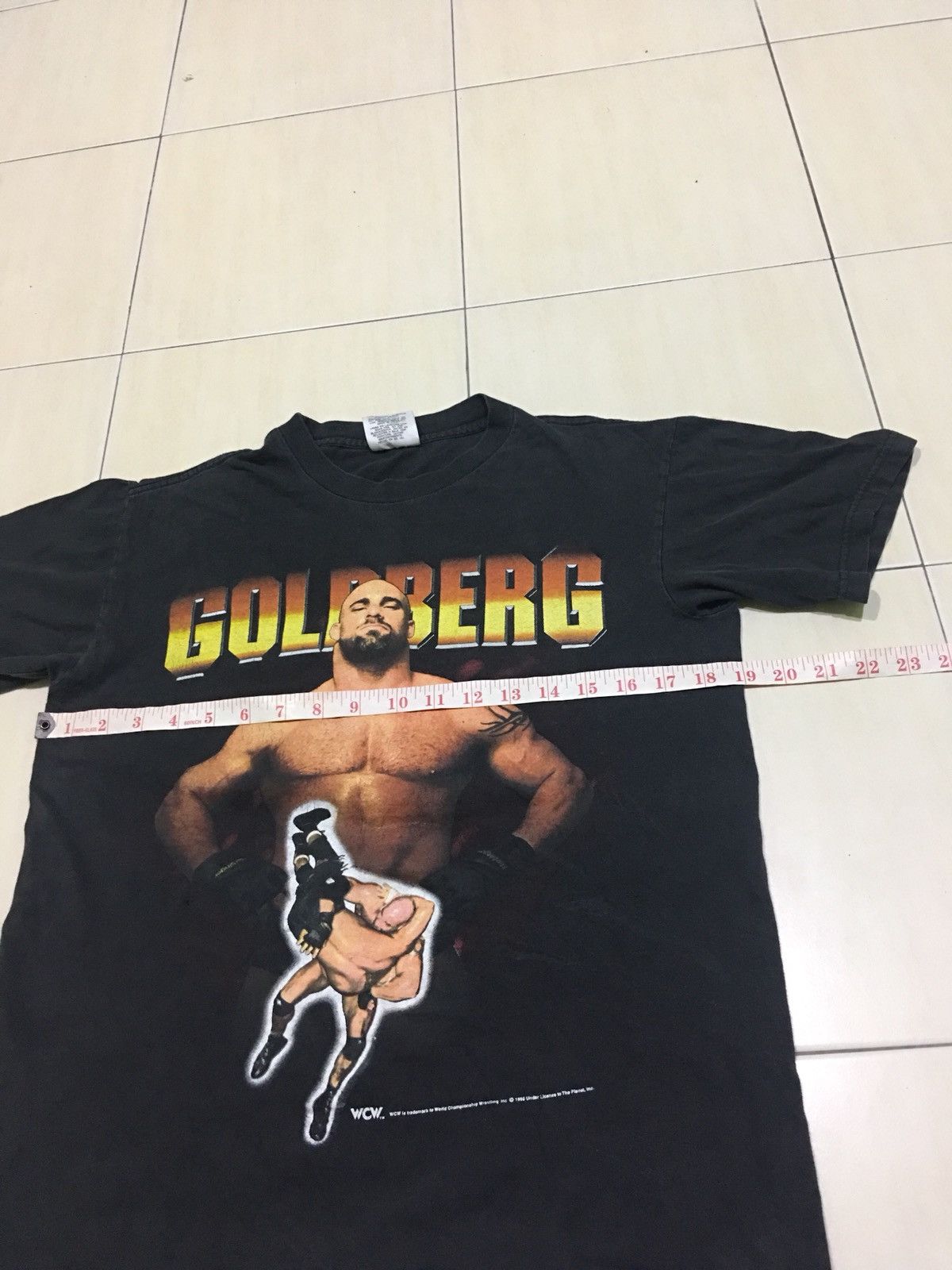 Vintage × WCW/nWo × WWF Vintage Goldberg WHO'S NEXT Stone cold wrestling T shirt Size US M / EU 48-50 / 2 - 9 Thumbnail