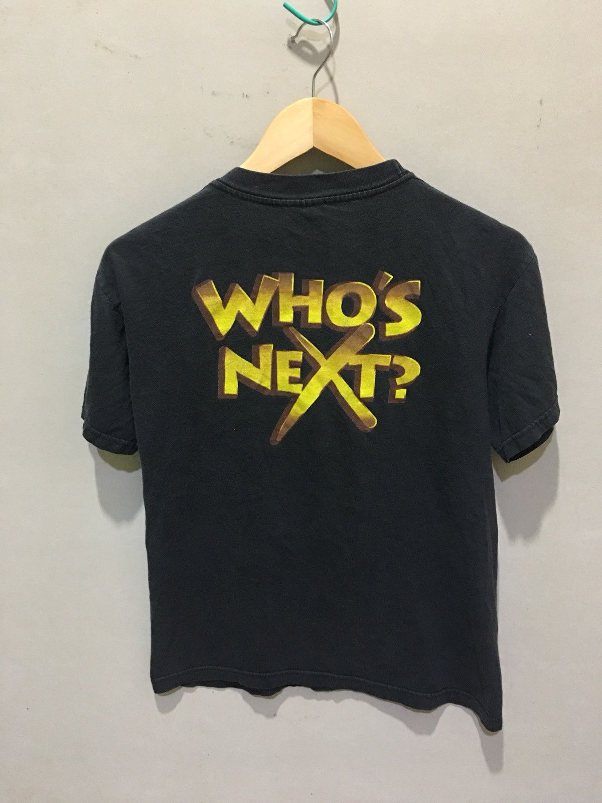 Vintage × WCW/nWo × WWF Vintage Goldberg WHO'S NEXT Stone cold wrestling T shirt Size US M / EU 48-50 / 2 - 2 Thumbnail