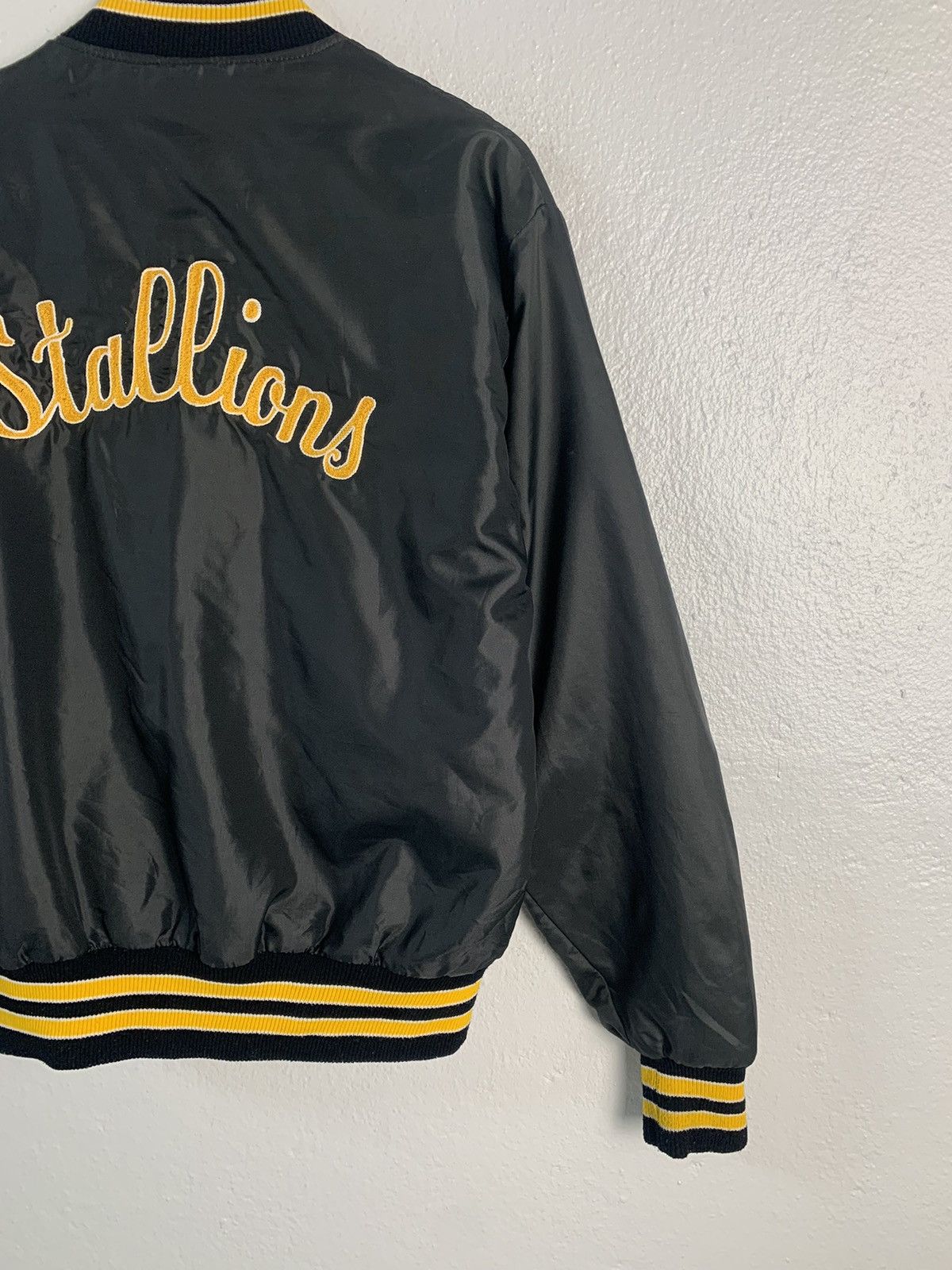 Delong Vintage Delong Stallions Baseball Varsity Jacket Size US M / EU 48-50 / 2 - 8 Thumbnail