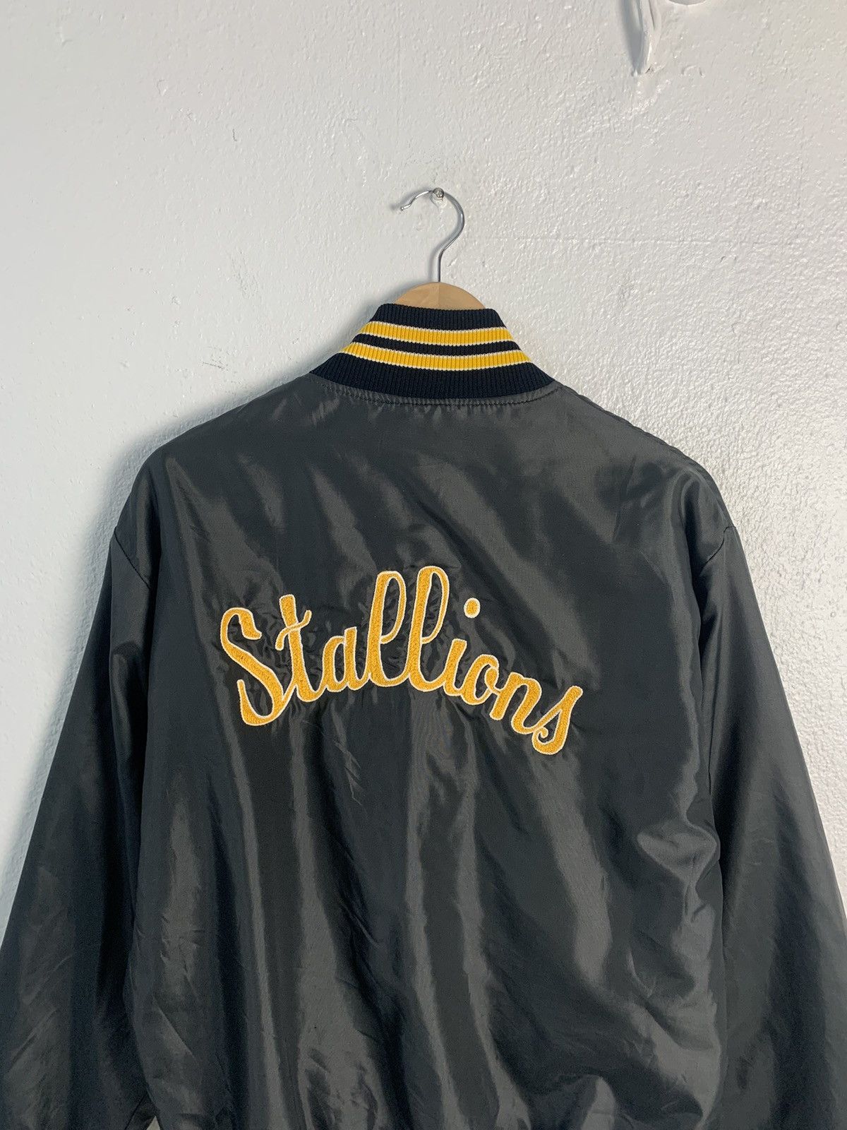 Delong Vintage Delong Stallions Baseball Varsity Jacket Size US M / EU 48-50 / 2 - 9 Thumbnail