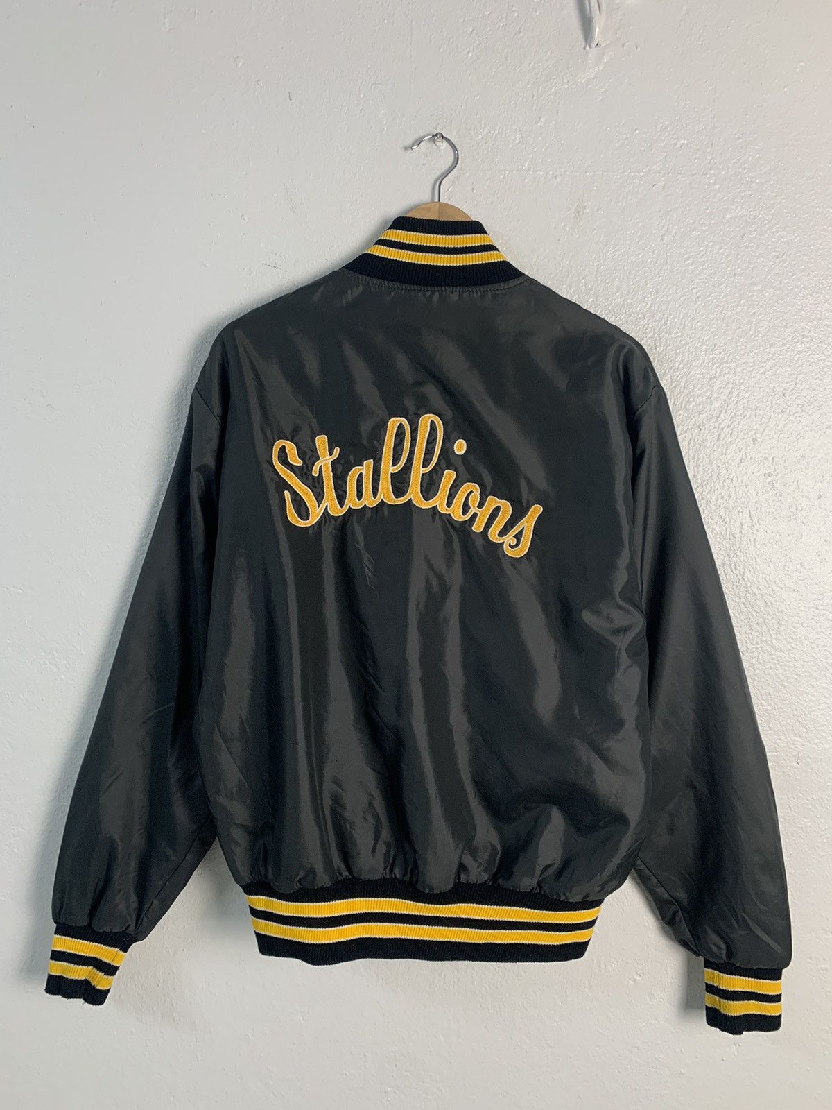 Delong Vintage Delong Stallions Baseball Varsity Jacket Size US M / EU 48-50 / 2 - 6 Thumbnail