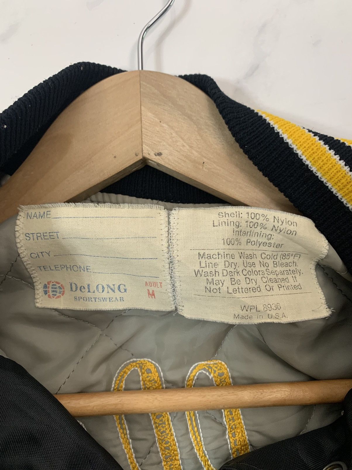 Delong Vintage Delong Stallions Baseball Varsity Jacket Size US M / EU 48-50 / 2 - 5 Thumbnail