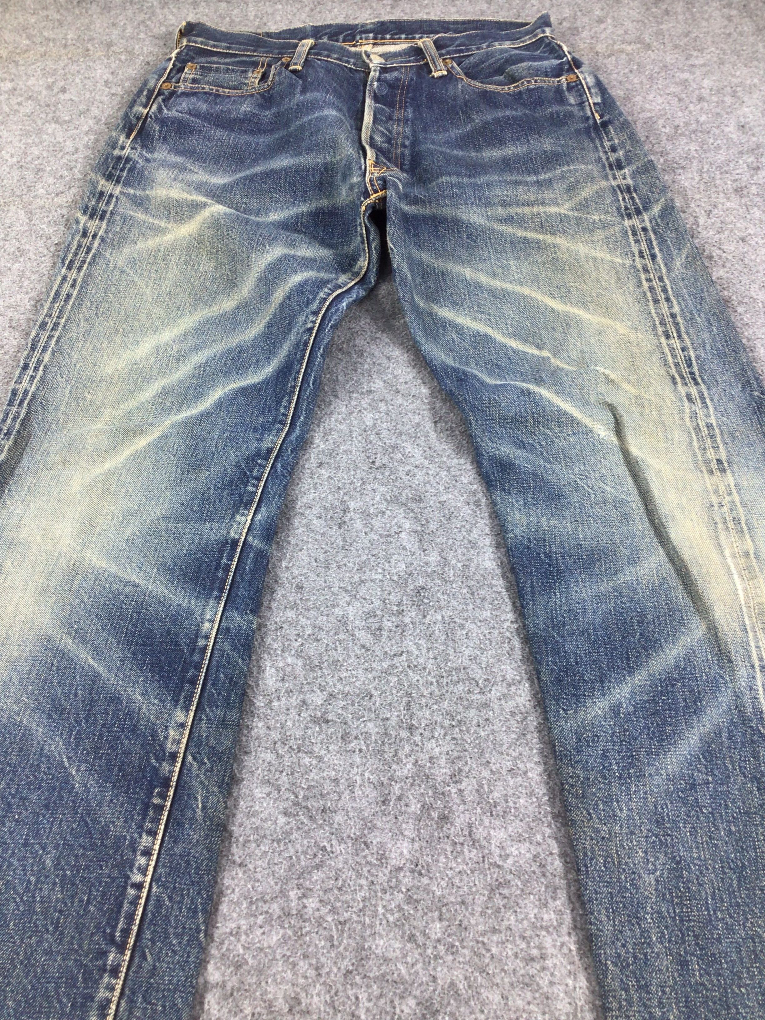Denime Denime Jeans Selvedge Pants-J816 Size US 31 - 3 Thumbnail