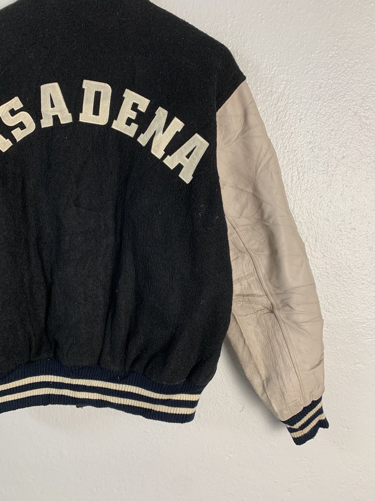 Japanese Brand LA Pasadena Leather Varsity Jacket Size US M / EU 48-50 / 2 - 8 Thumbnail