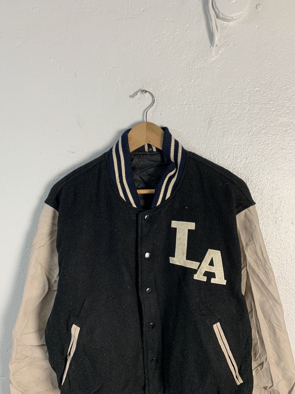 Japanese Brand LA Pasadena Leather Varsity Jacket Size US M / EU 48-50 / 2 - 4 Thumbnail