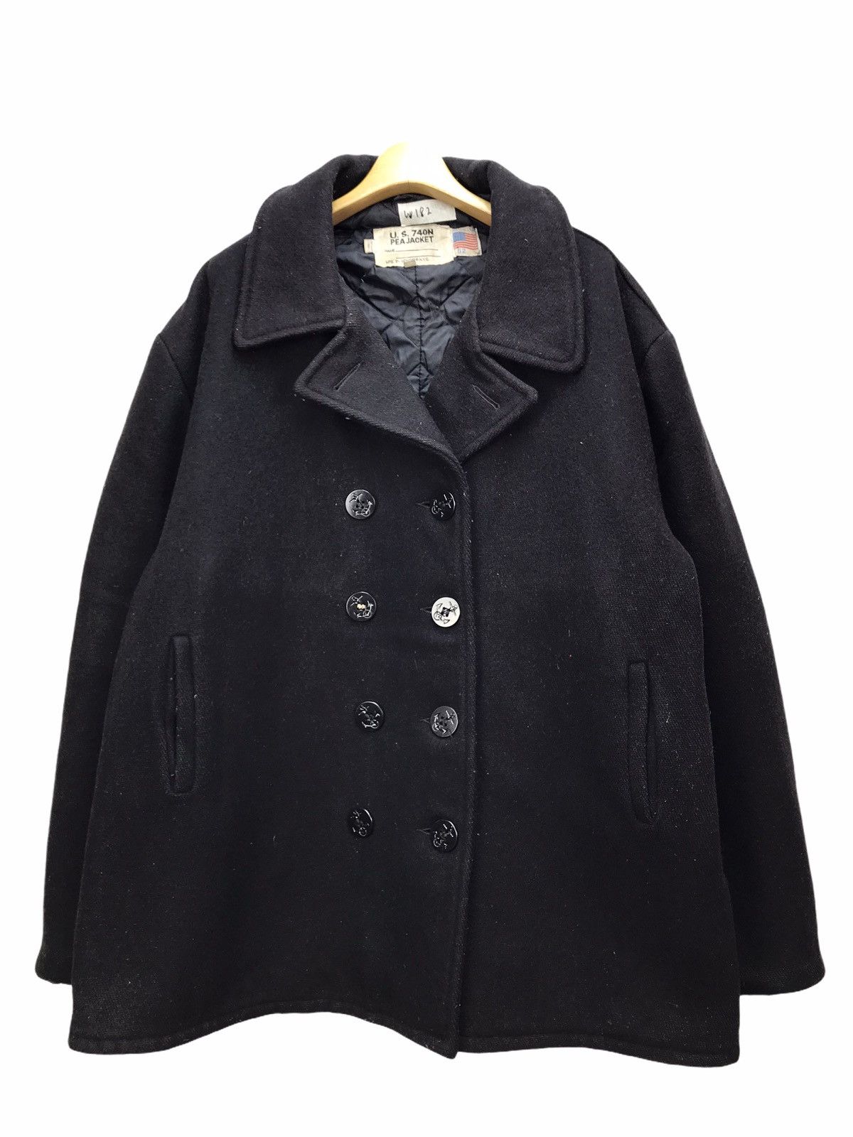 Schott VINTAGE SCHOTT NYC US 740N PEA JACKET Size US L / EU 52-54 / 3 - 1 Thumbnail