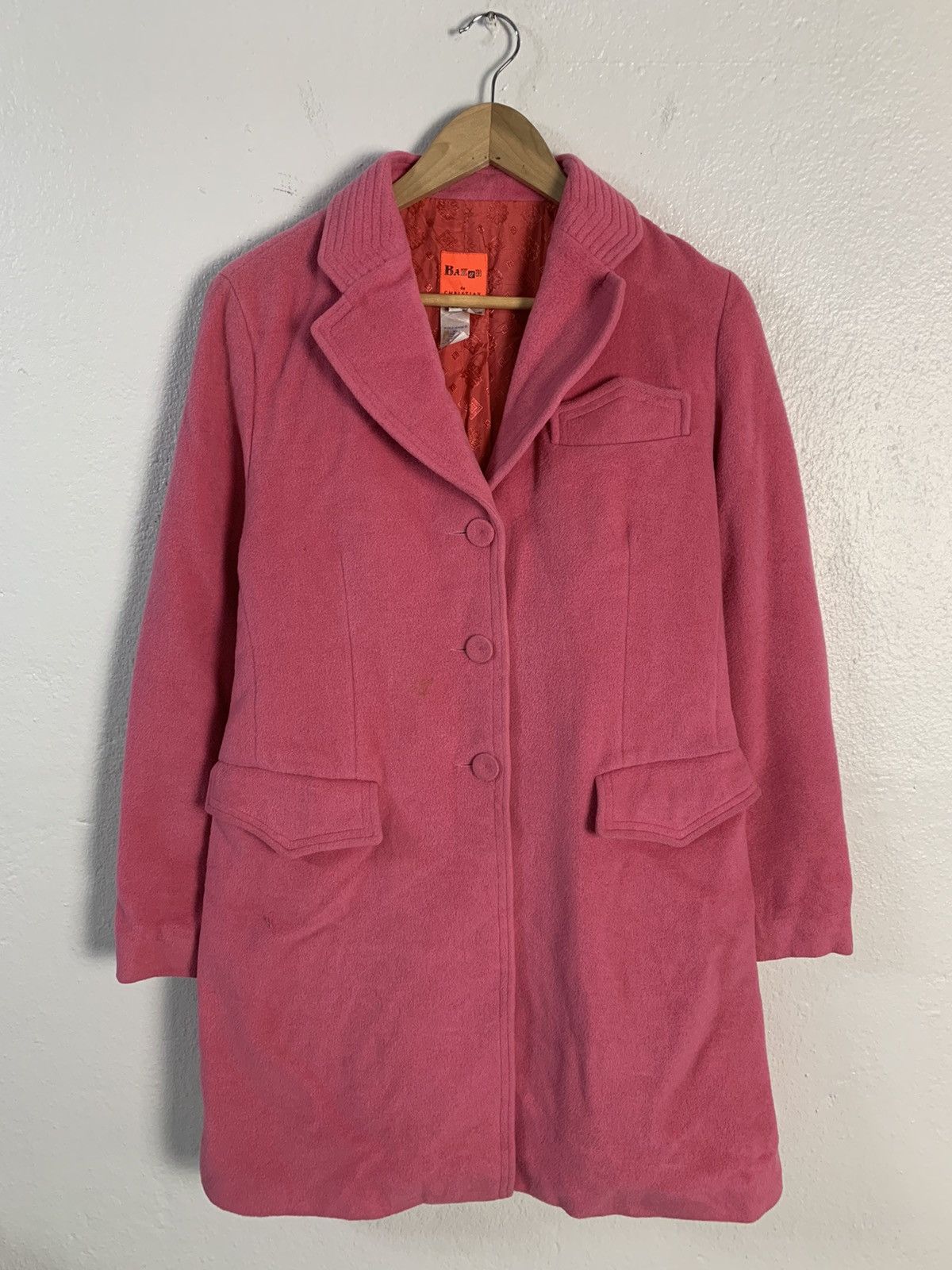 Christian Lacroix Christian Lacroix Bazar Wool Overcoat Size S / US 4 / IT 40 - 1 Thumbnail