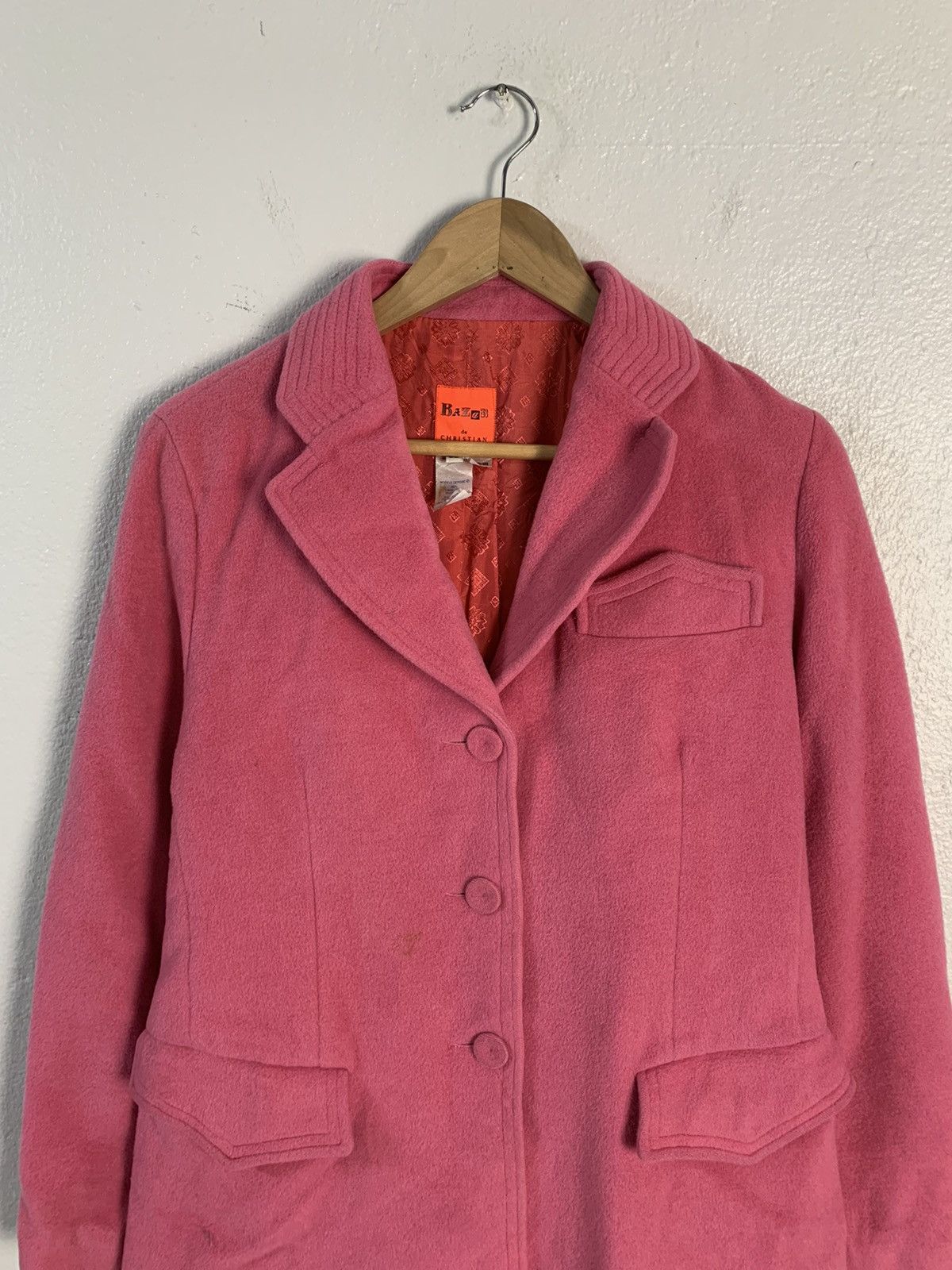 Christian Lacroix Christian Lacroix Bazar Wool Overcoat Size S / US 4 / IT 40 - 4 Thumbnail