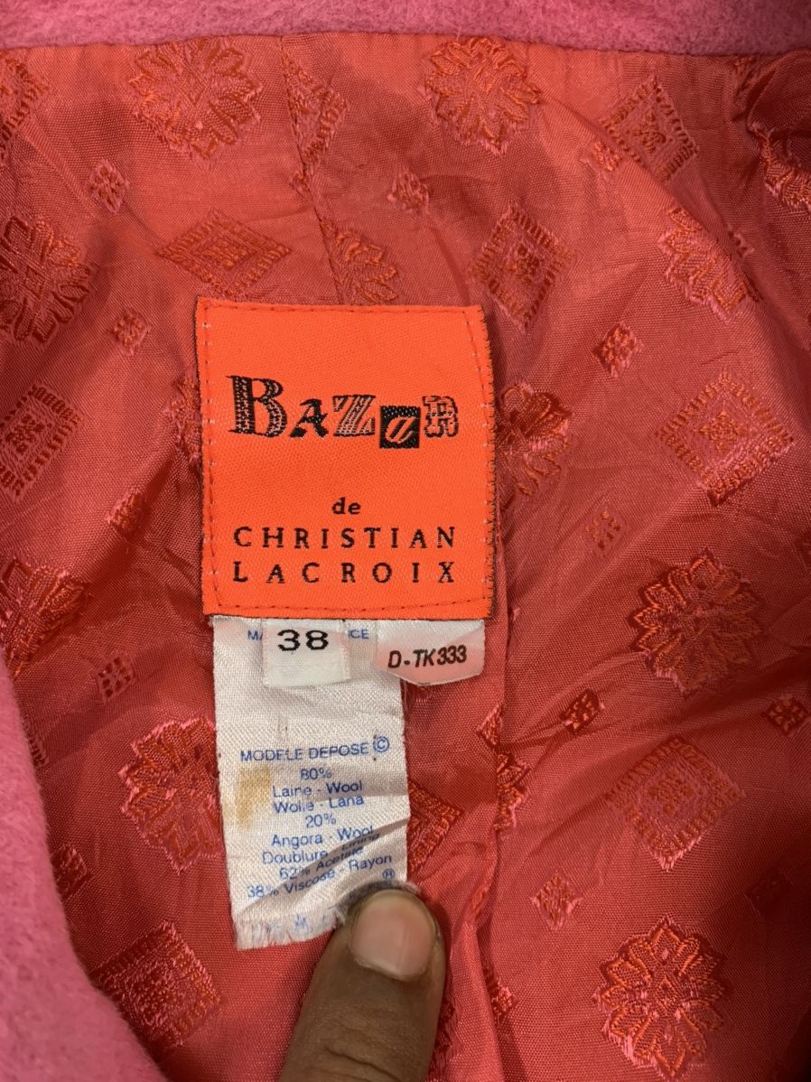 Christian Lacroix Christian Lacroix Bazar Wool Overcoat Size S / US 4 / IT 40 - 6 Thumbnail