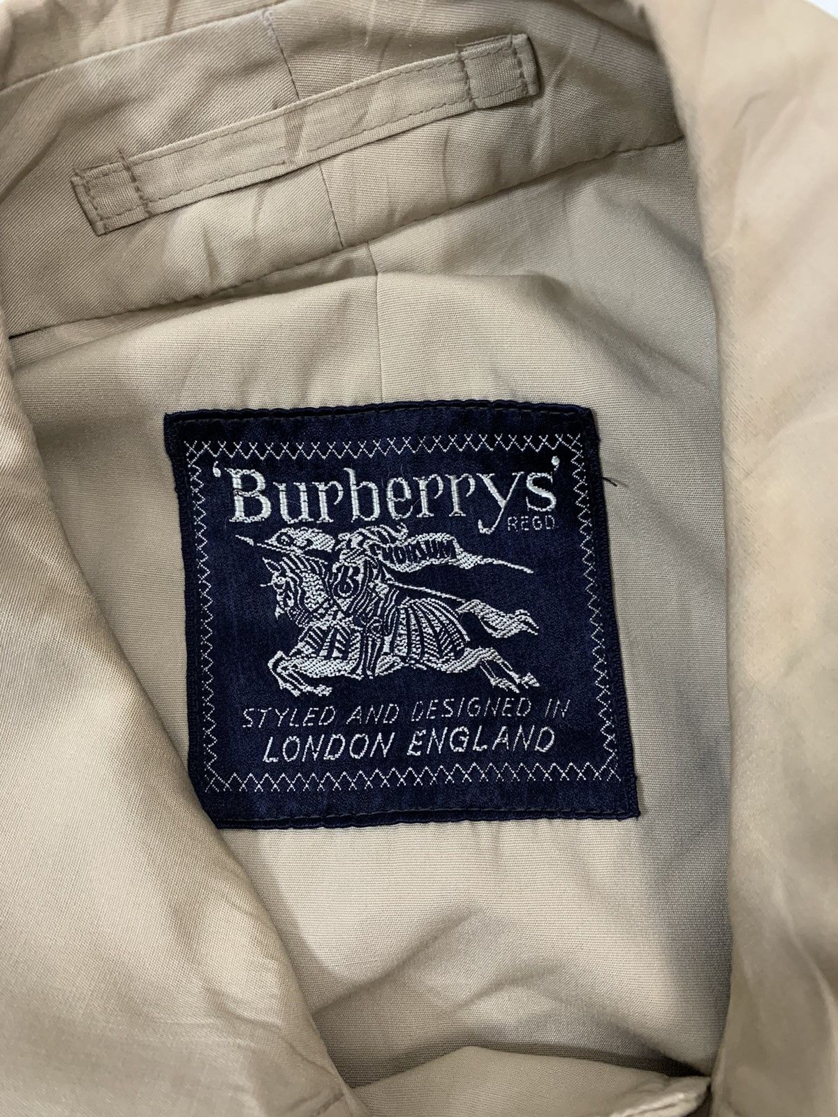 Burberry Vintage Burberrys Long Jacket Size US L / EU 52-54 / 3 - 6 Thumbnail