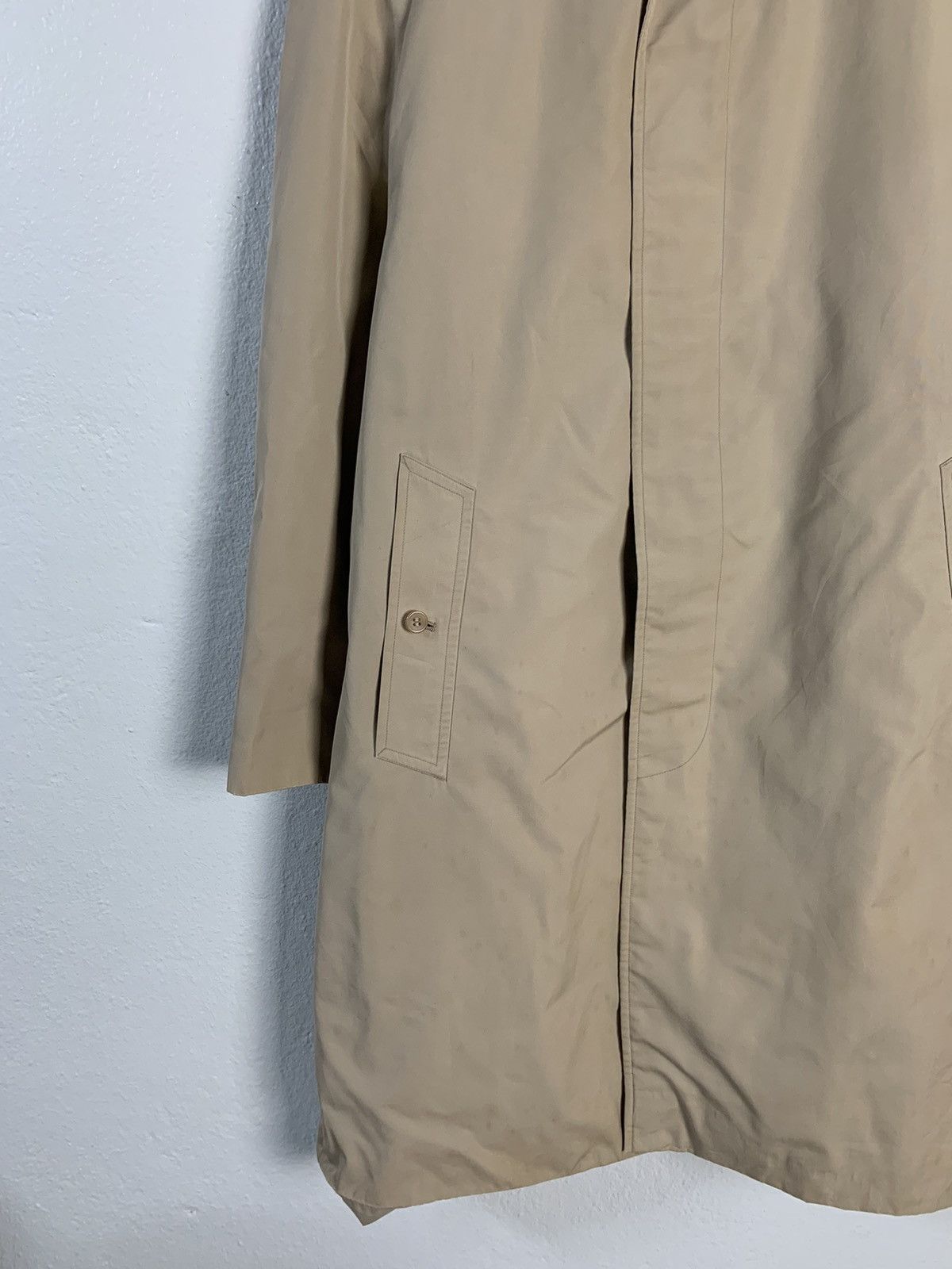 Burberry Vintage Burberrys Long Jacket Size US L / EU 52-54 / 3 - 3 Thumbnail