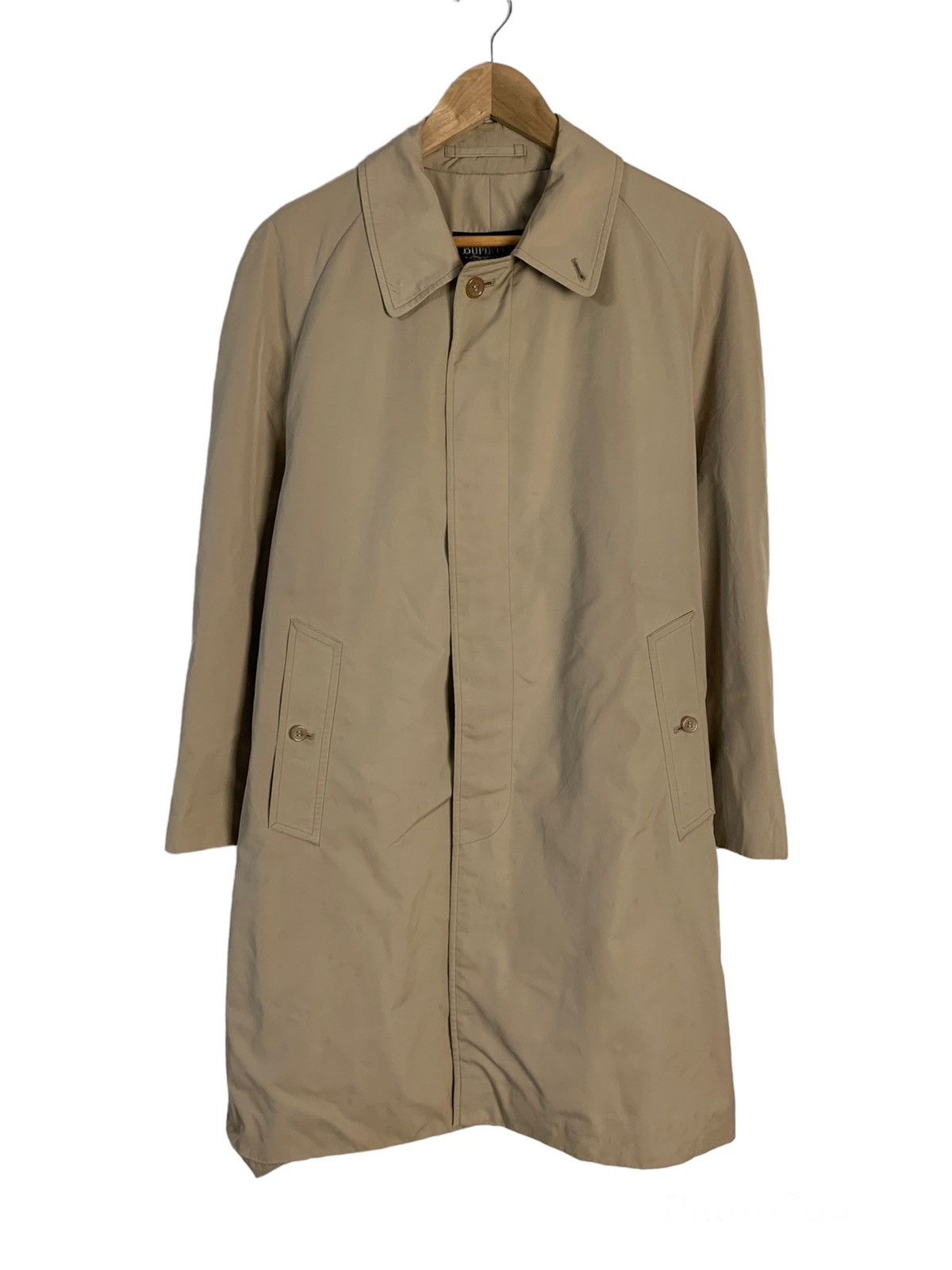 Burberry Vintage Burberrys Long Jacket Size US L / EU 52-54 / 3 - 1 Thumbnail