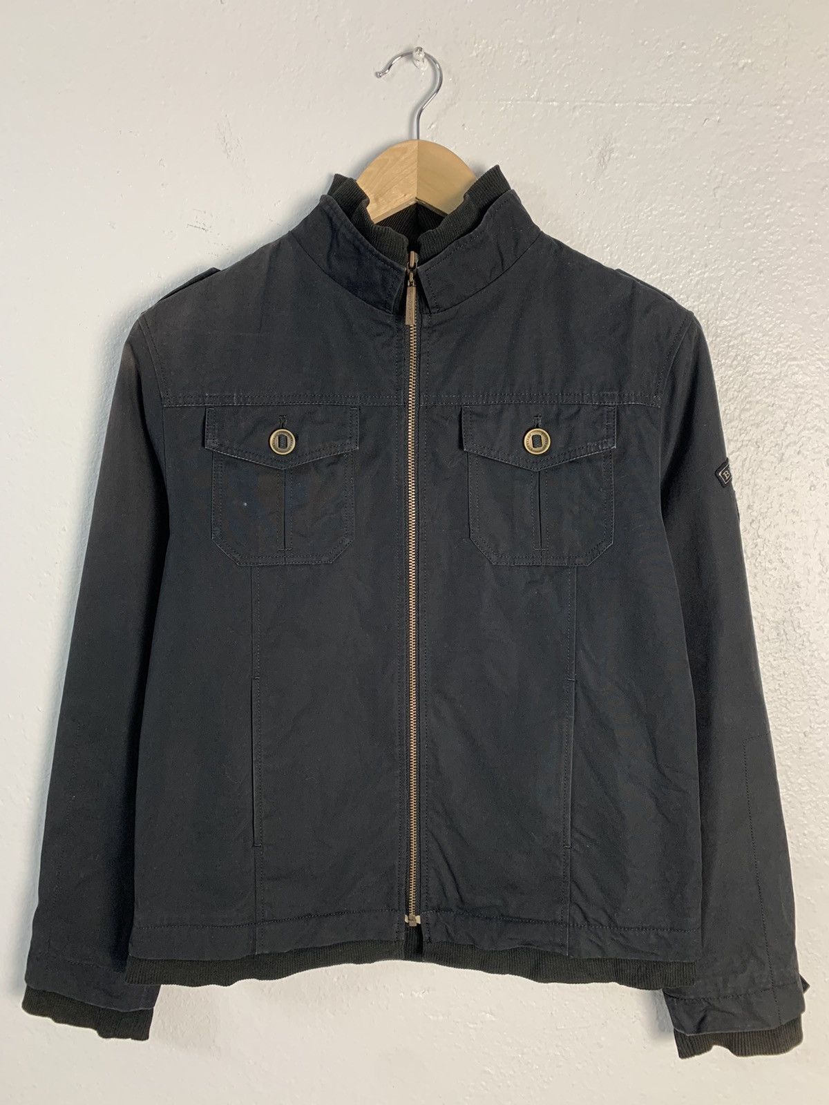 image of Burberry London Jacket in Blue, Men's (Size XS)