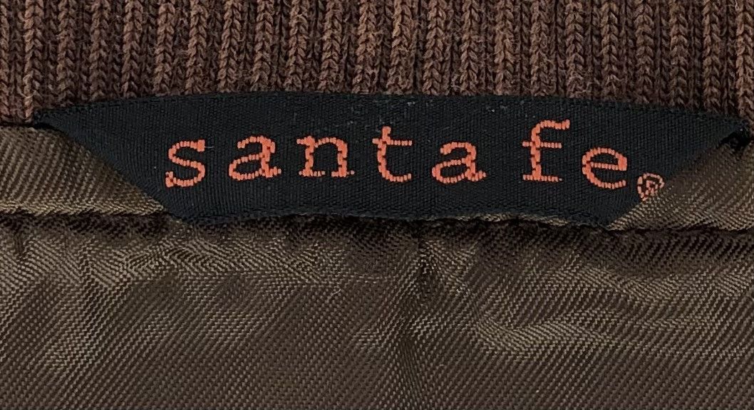 Japanese Brand Santa Fe Smart Ness Bomber Jacket With Embroidery Logo Size US L / EU 52-54 / 3 - 14 Thumbnail