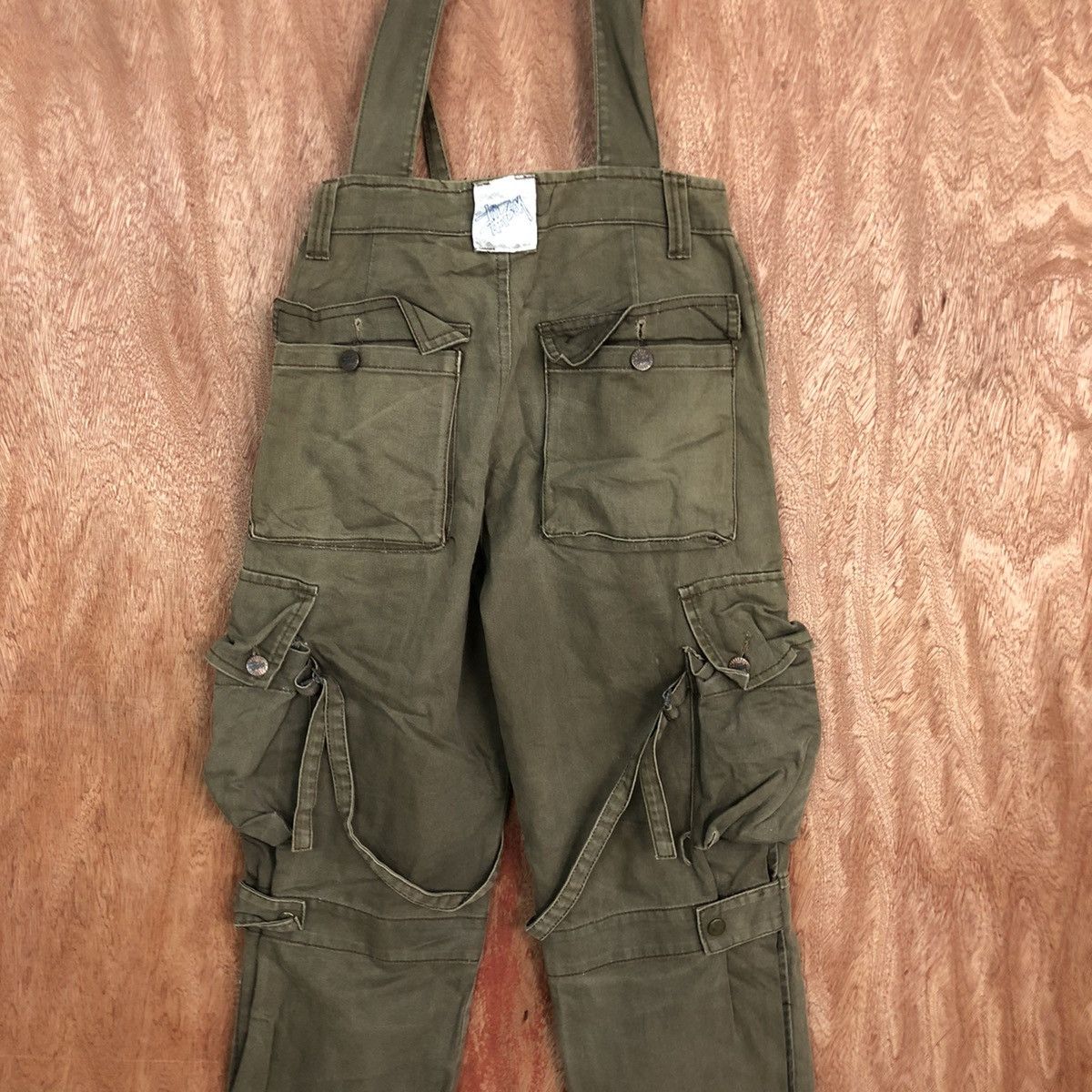 Stussy Stussy vtg multipocket tactical cargo Overall pants #2678DL Size US 27 - 4 Thumbnail